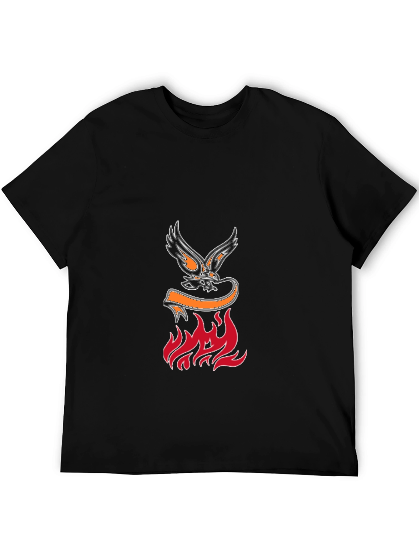 Eagle & Flames Graphic Tee