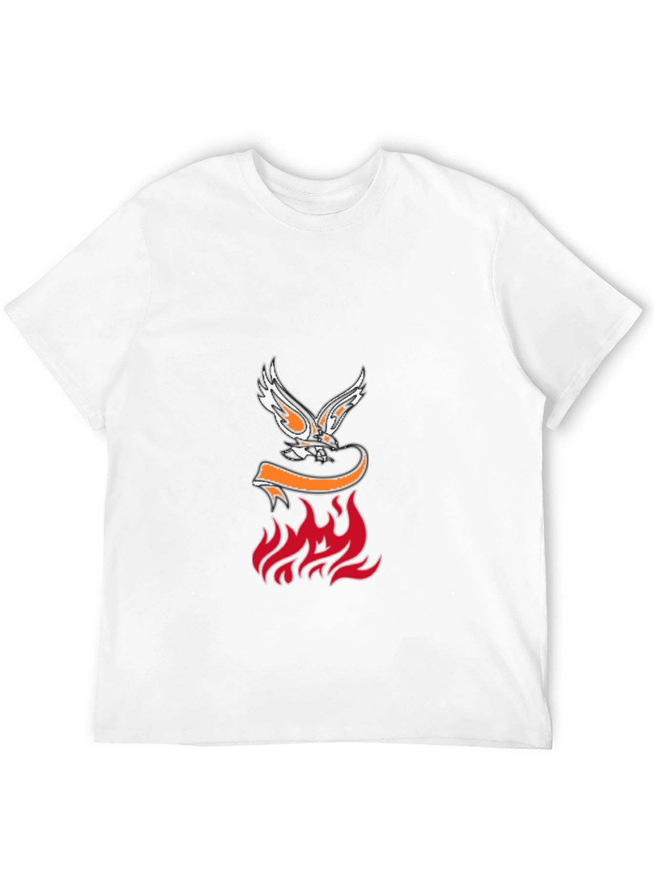 Eagle & Flames Graphic Tee