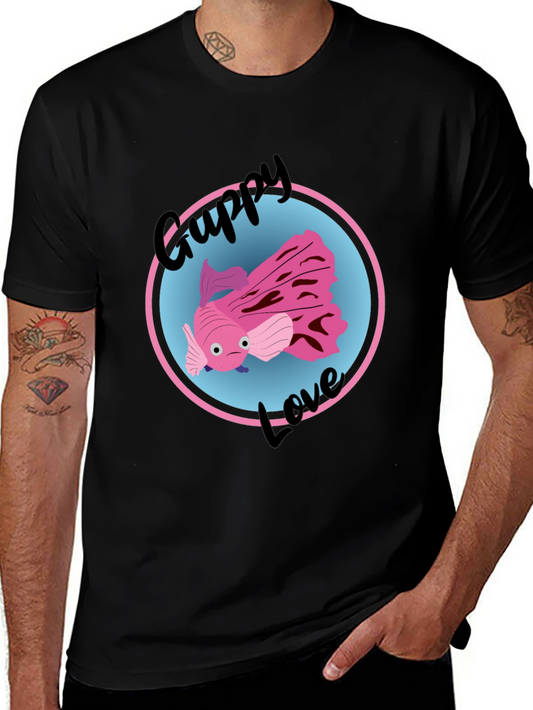Guppy Love T-Shirt - Cute Fish Design