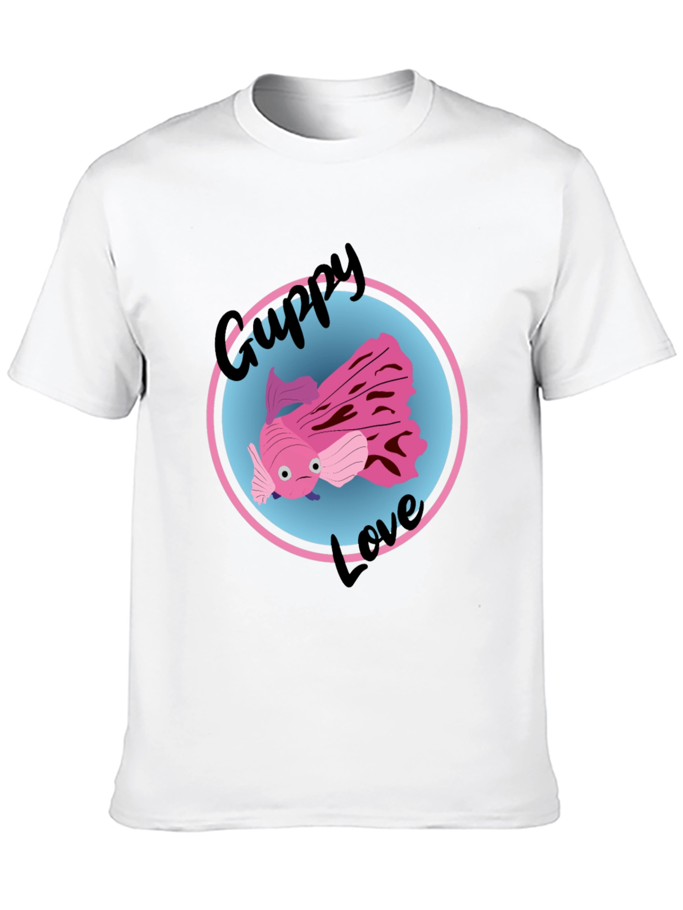 Guppy Love T-Shirt - Cute Fish Design