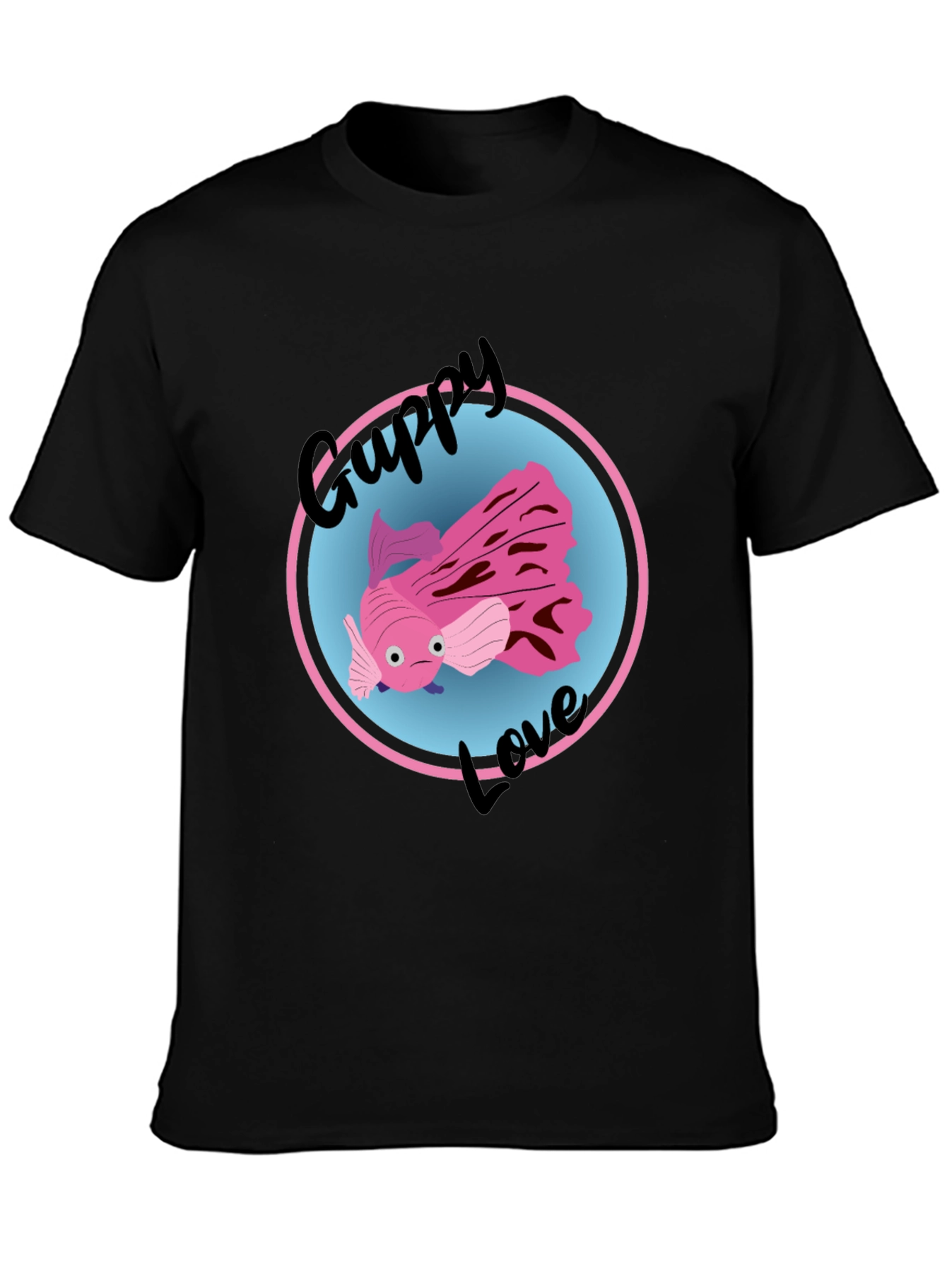 Guppy Love T-Shirt - Cute Fish Design