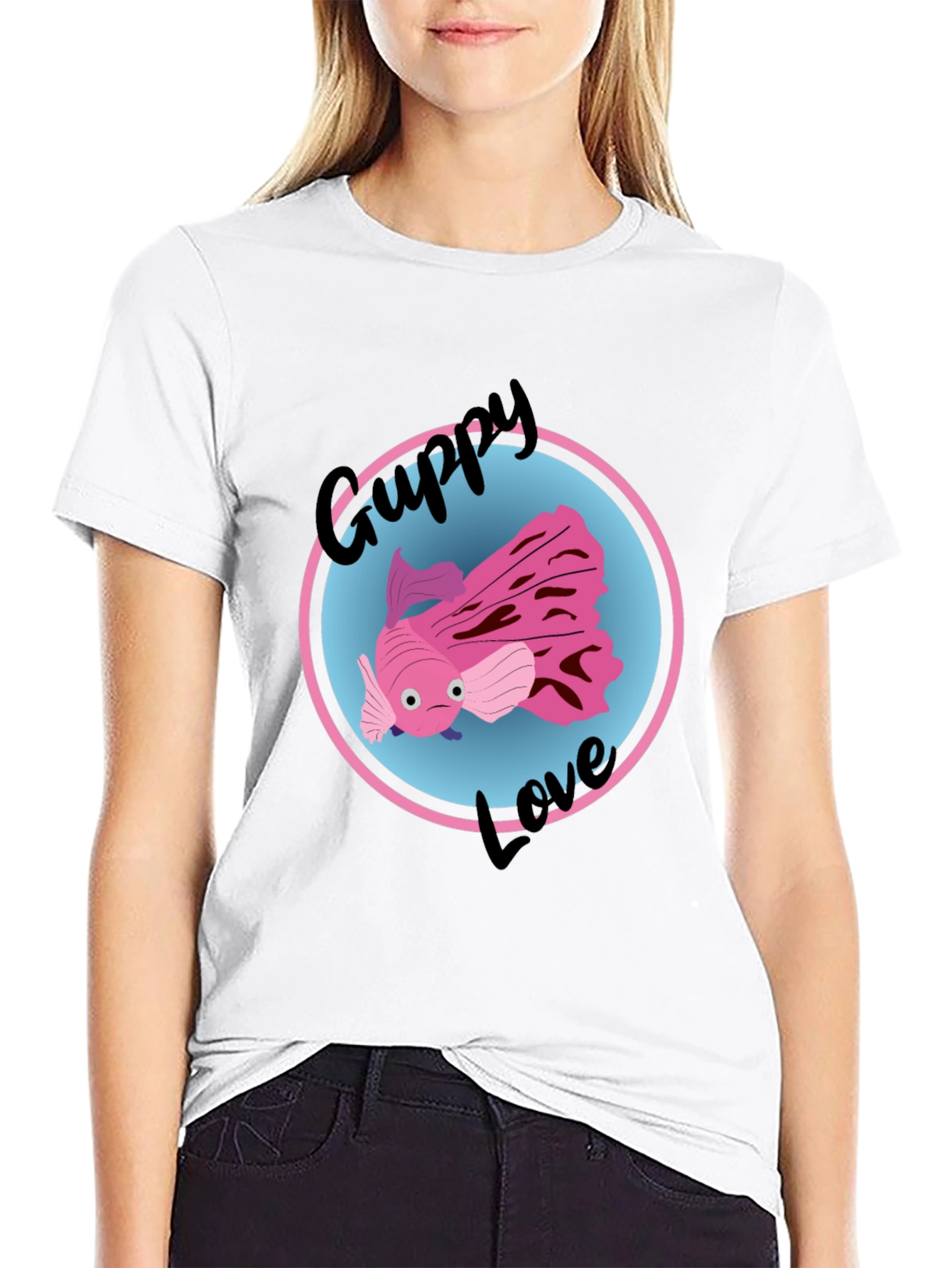 Guppy Love T-Shirt - Cute Fish Design