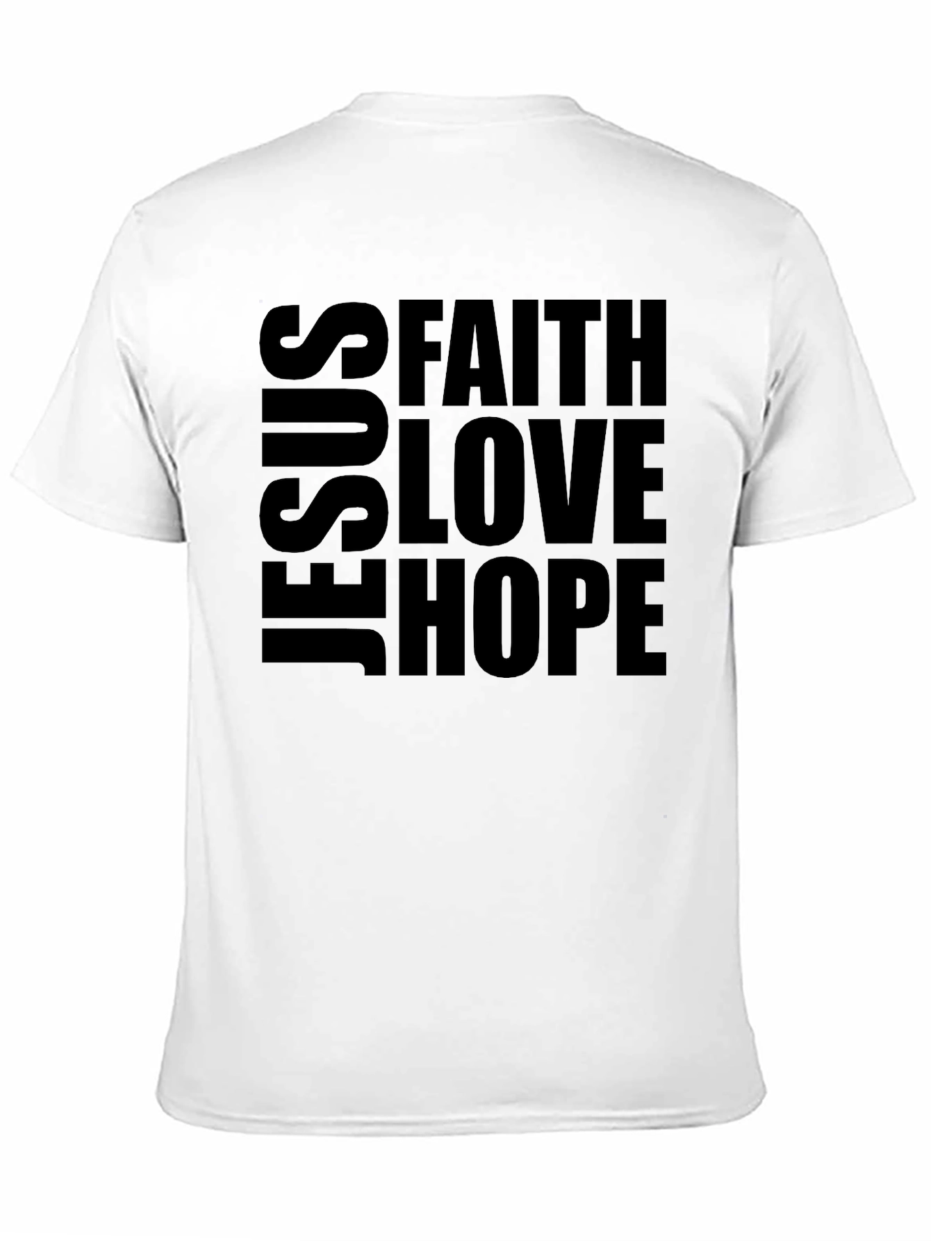 Faith Love Hope T-Shirt - Christian Inspired Design