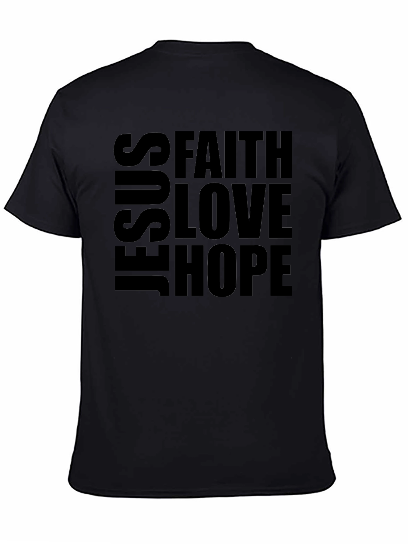 Faith Love Hope T-Shirt - Christian Inspired Design