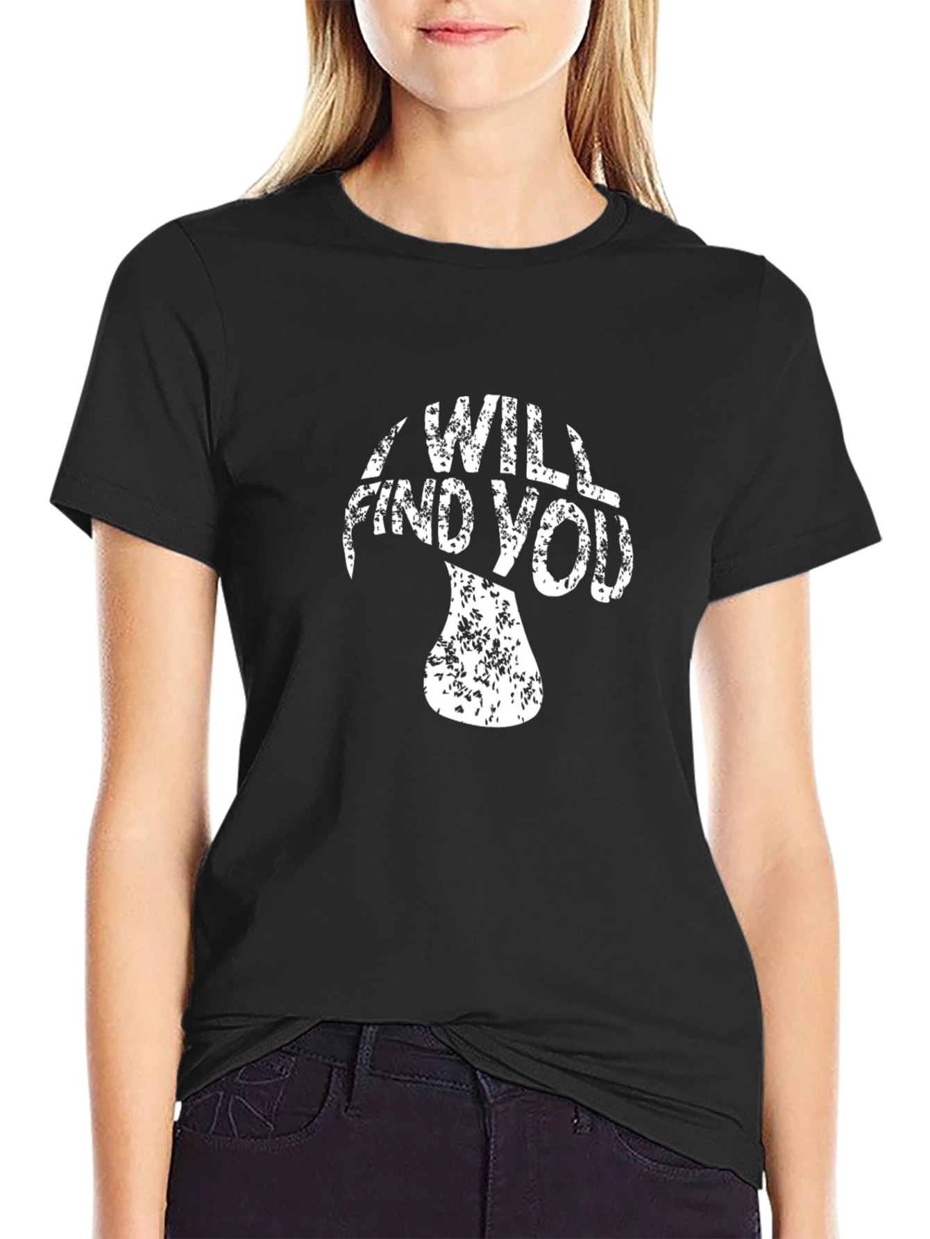 Mushroom Graphic Tee - I Will Find You T-Shirt
