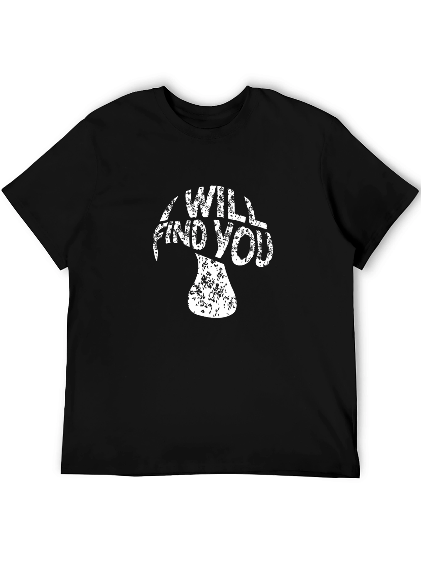 Mushroom Graphic Tee - I Will Find You T-Shirt