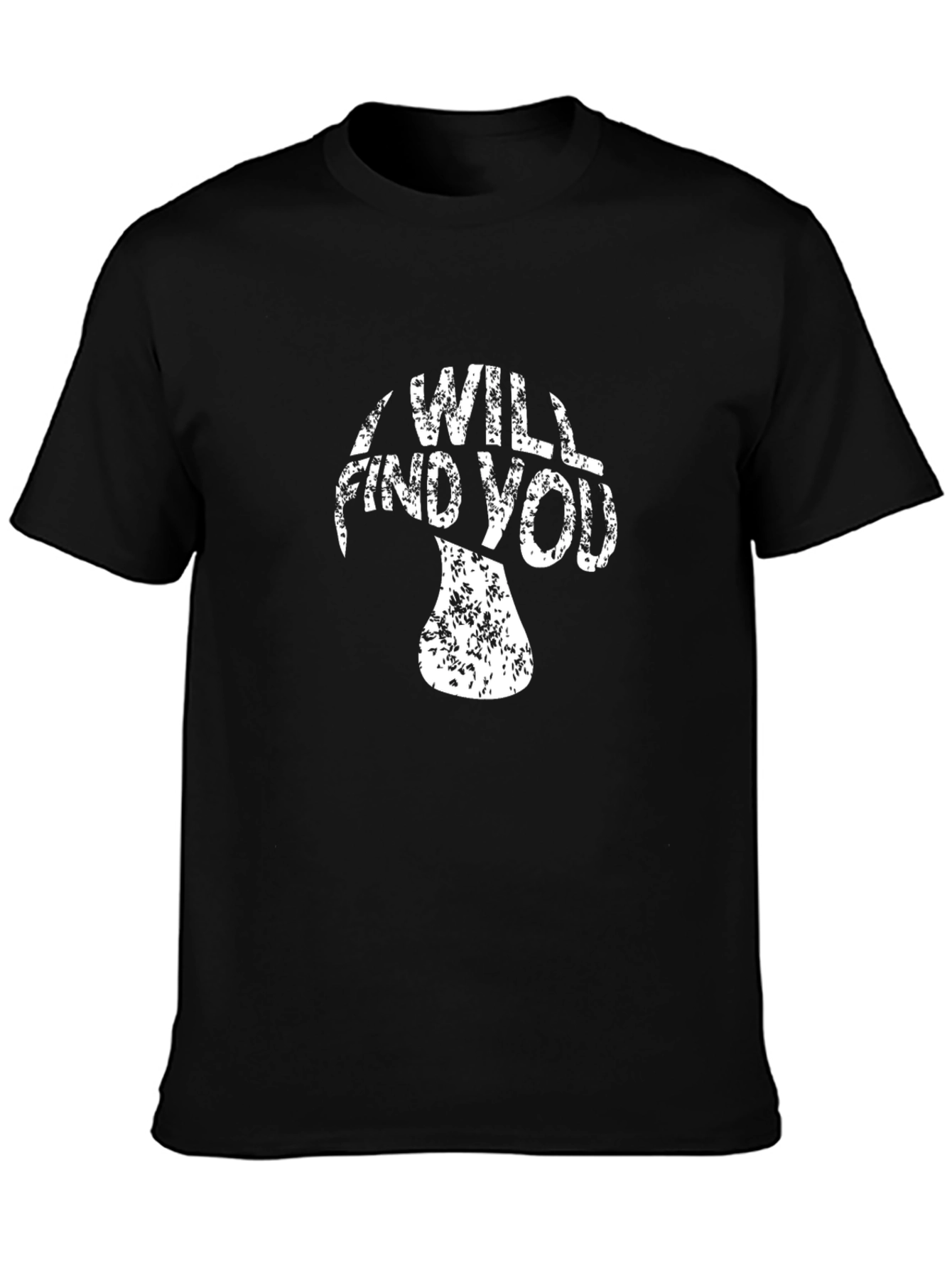 Mushroom Graphic Tee - I Will Find You T-Shirt