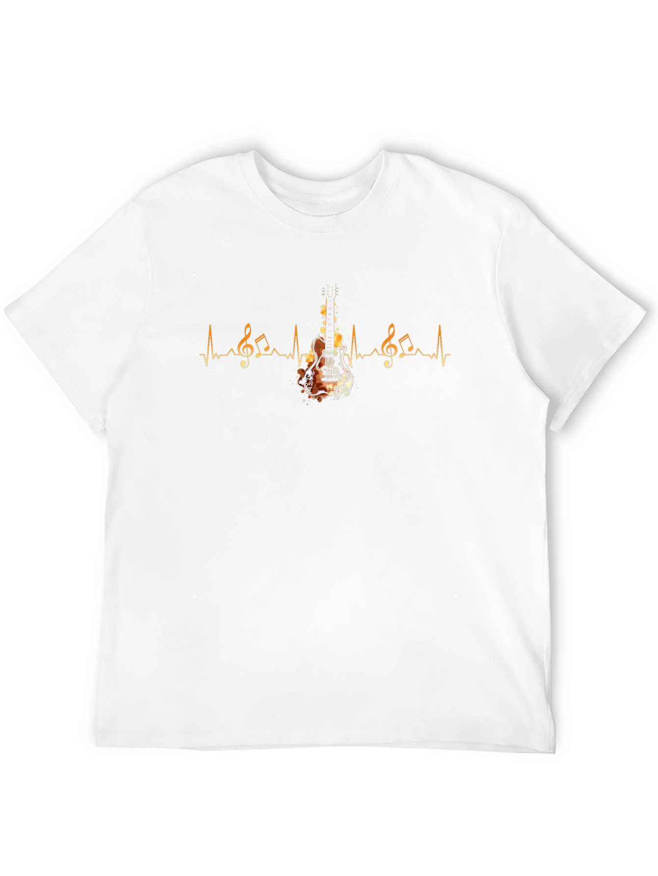 Music Heartbeat Guitar T-Shirt