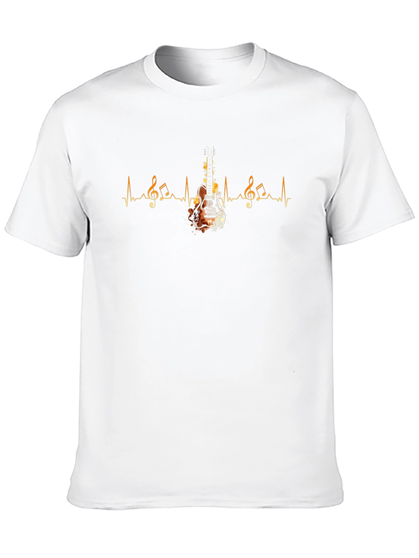 Music Heartbeat Guitar T-Shirt