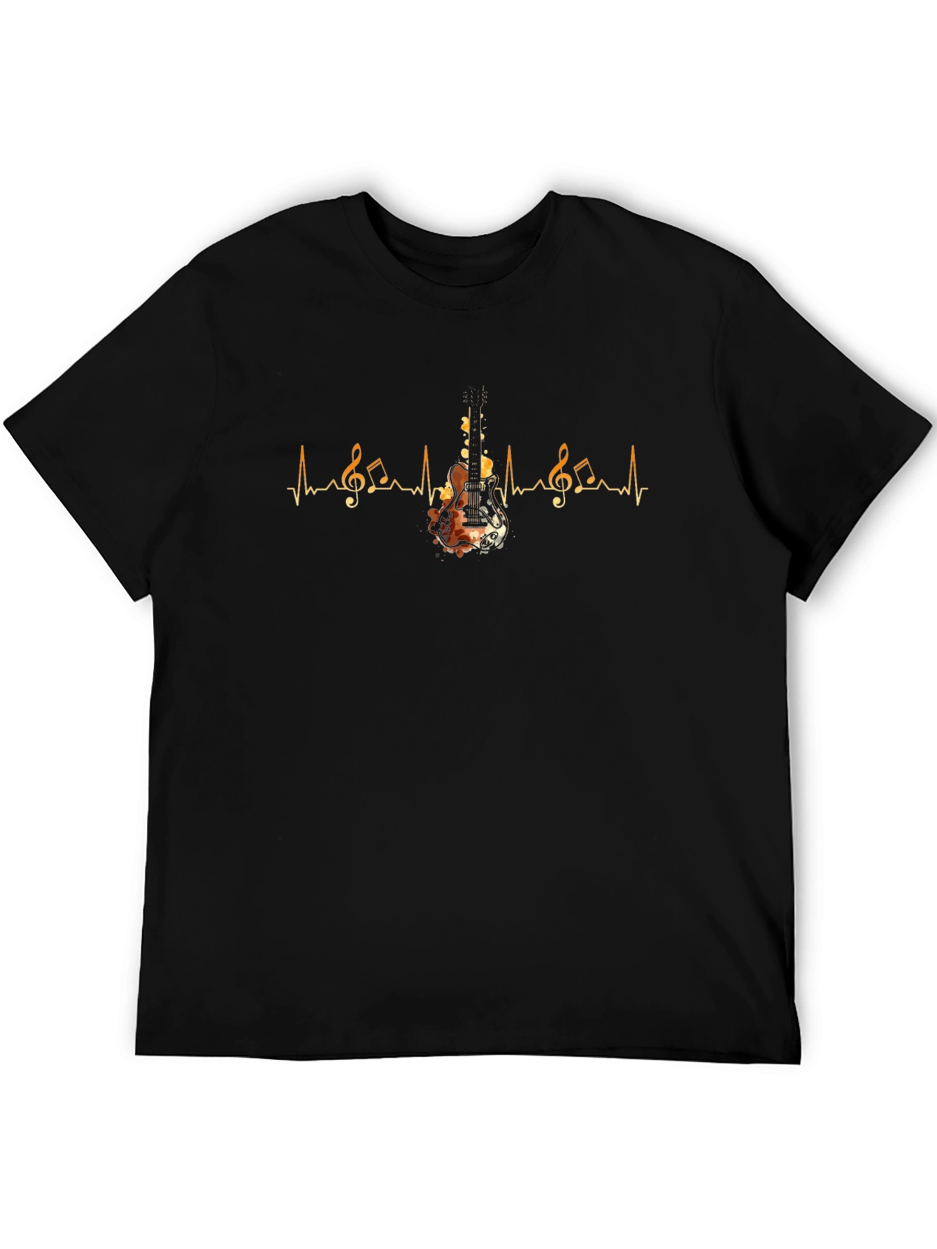 Music Heartbeat Guitar T-Shirt
