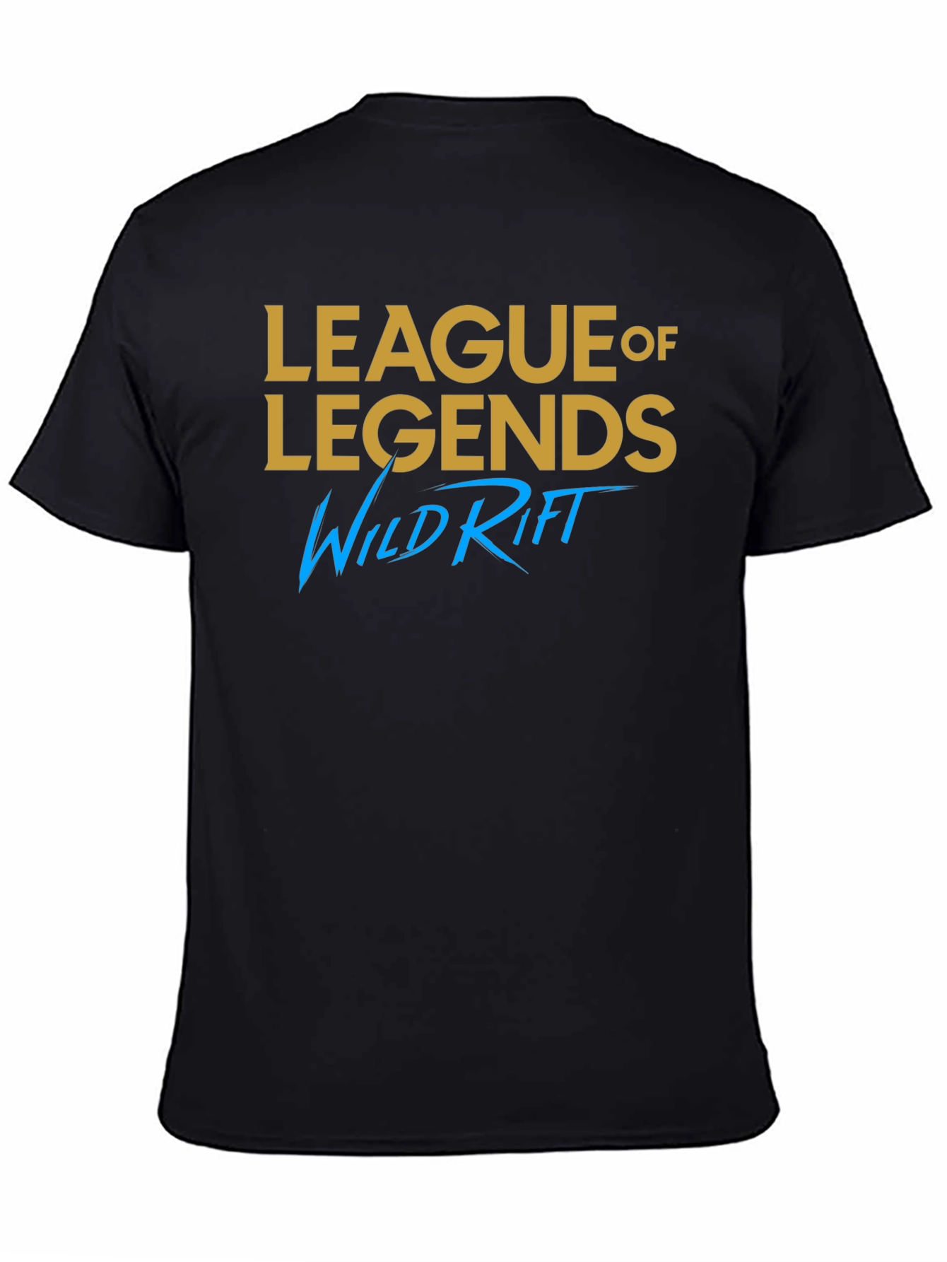 League of Legends Wild Rift Black T-Shirt