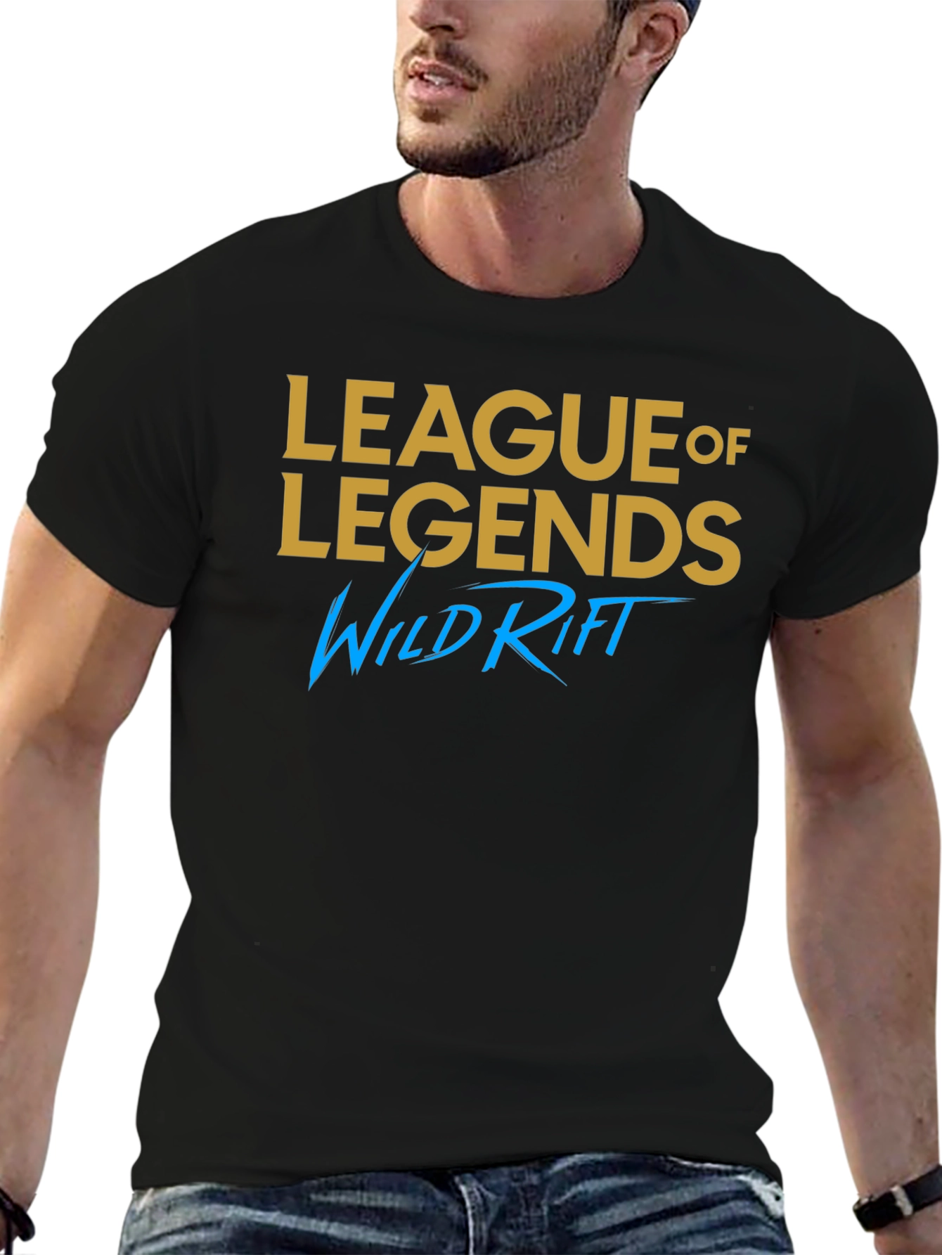 League of Legends Wild Rift Black T-Shirt