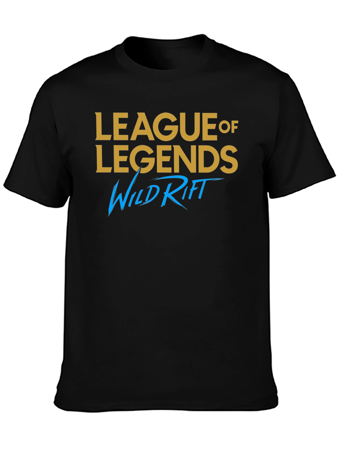 League of Legends Wild Rift Black T-Shirt