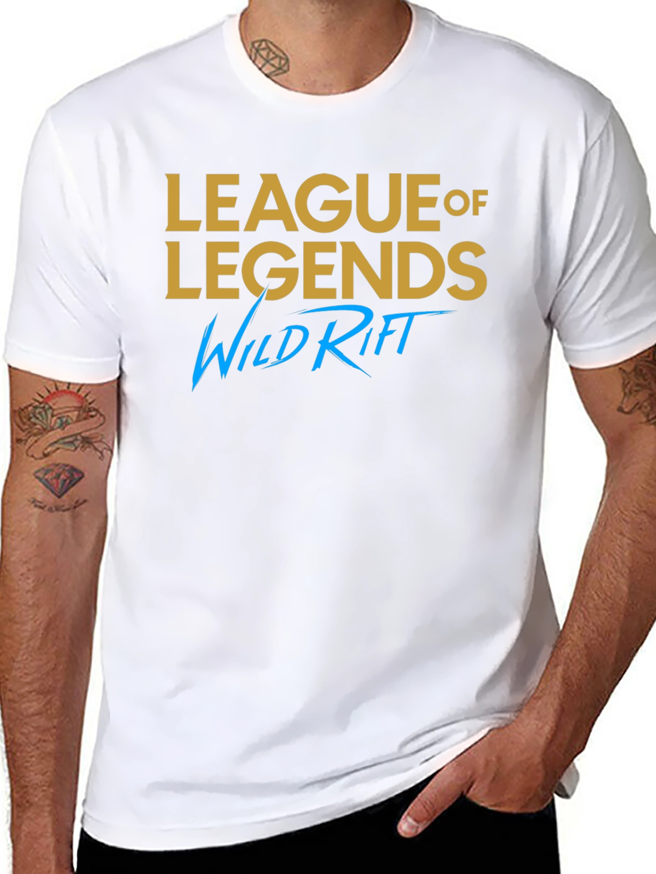 League of Legends Wild Rift Black T-Shirt