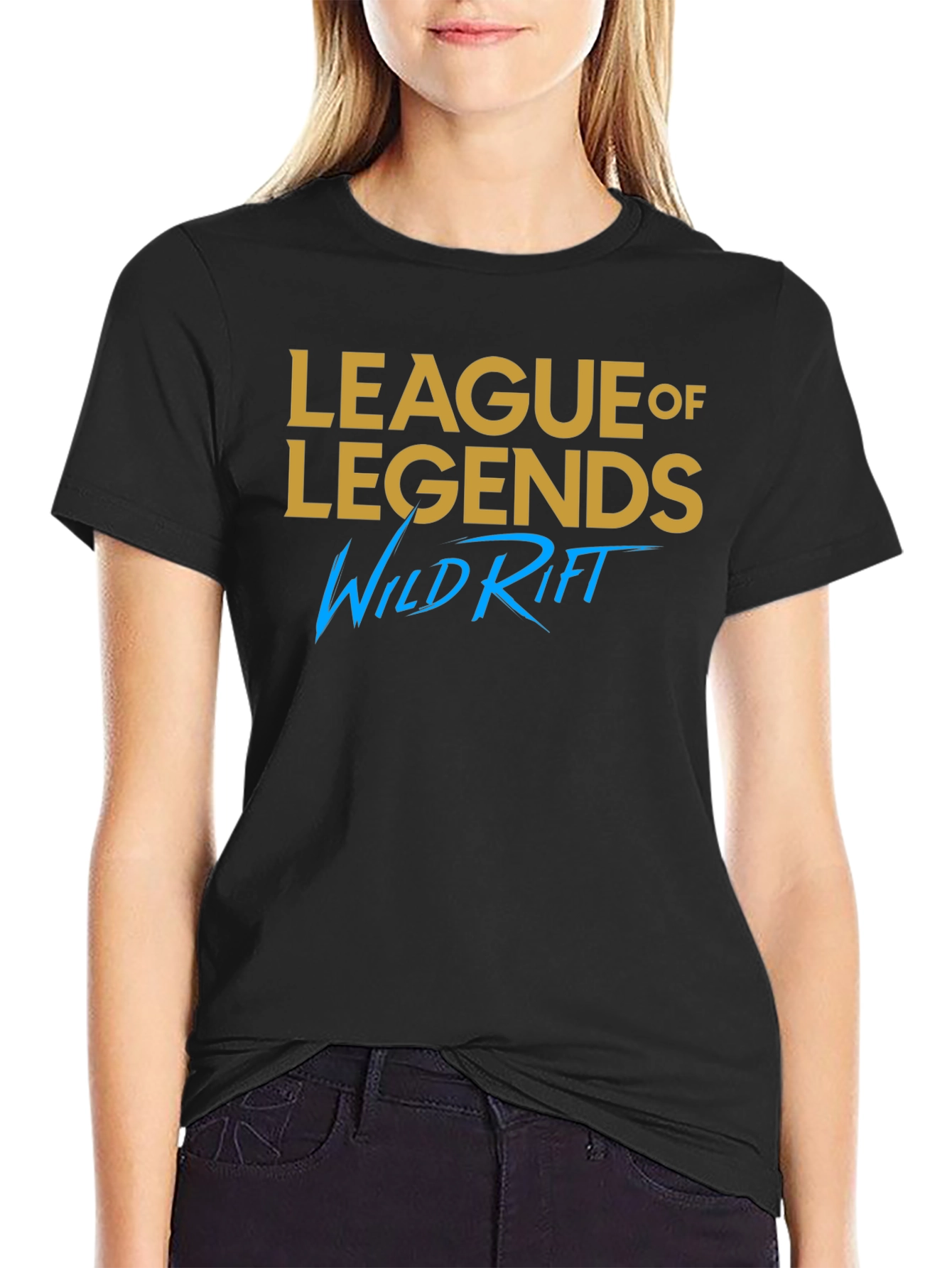 League of Legends Wild Rift Black T-Shirt