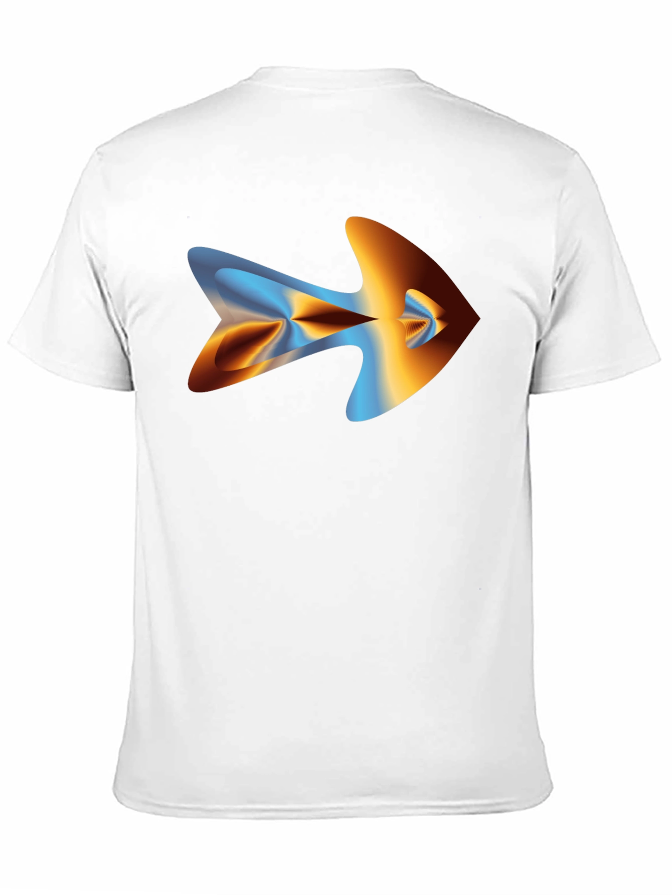 Abstract Arrow Graphic Tee - Mens Black T-Shirt