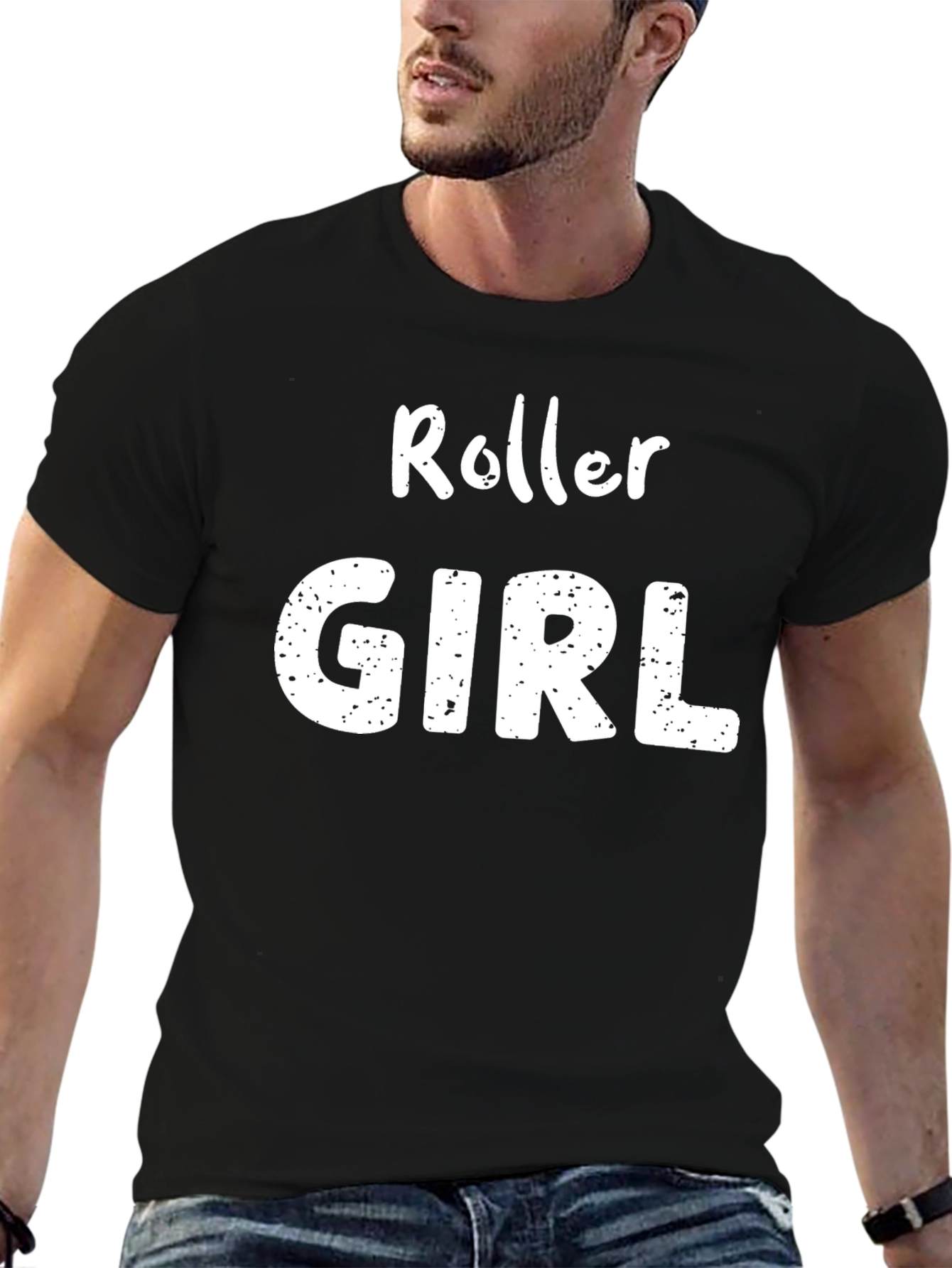 Roller Girl Tee - Fun Graphic T-Shirt