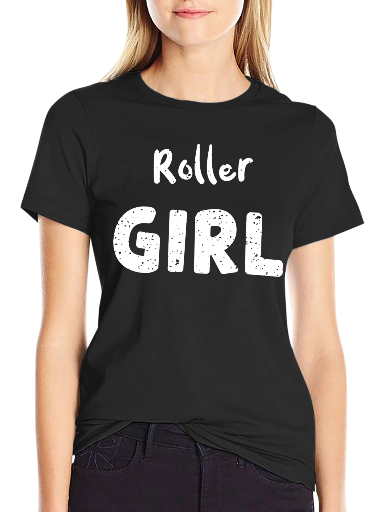 Roller Girl Tee - Fun Graphic T-Shirt