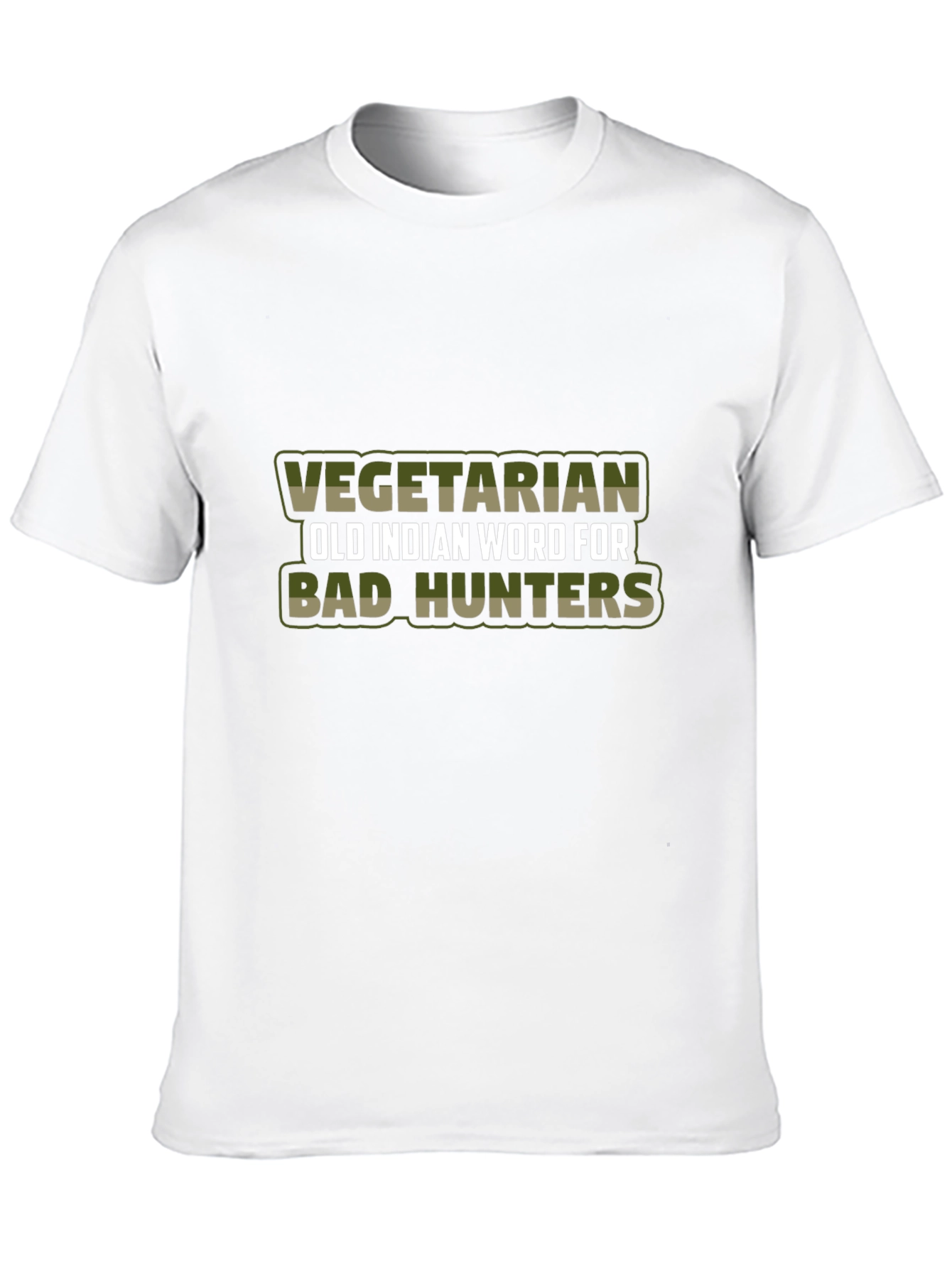 Vegetarian Bad Hunter Graphic Tee