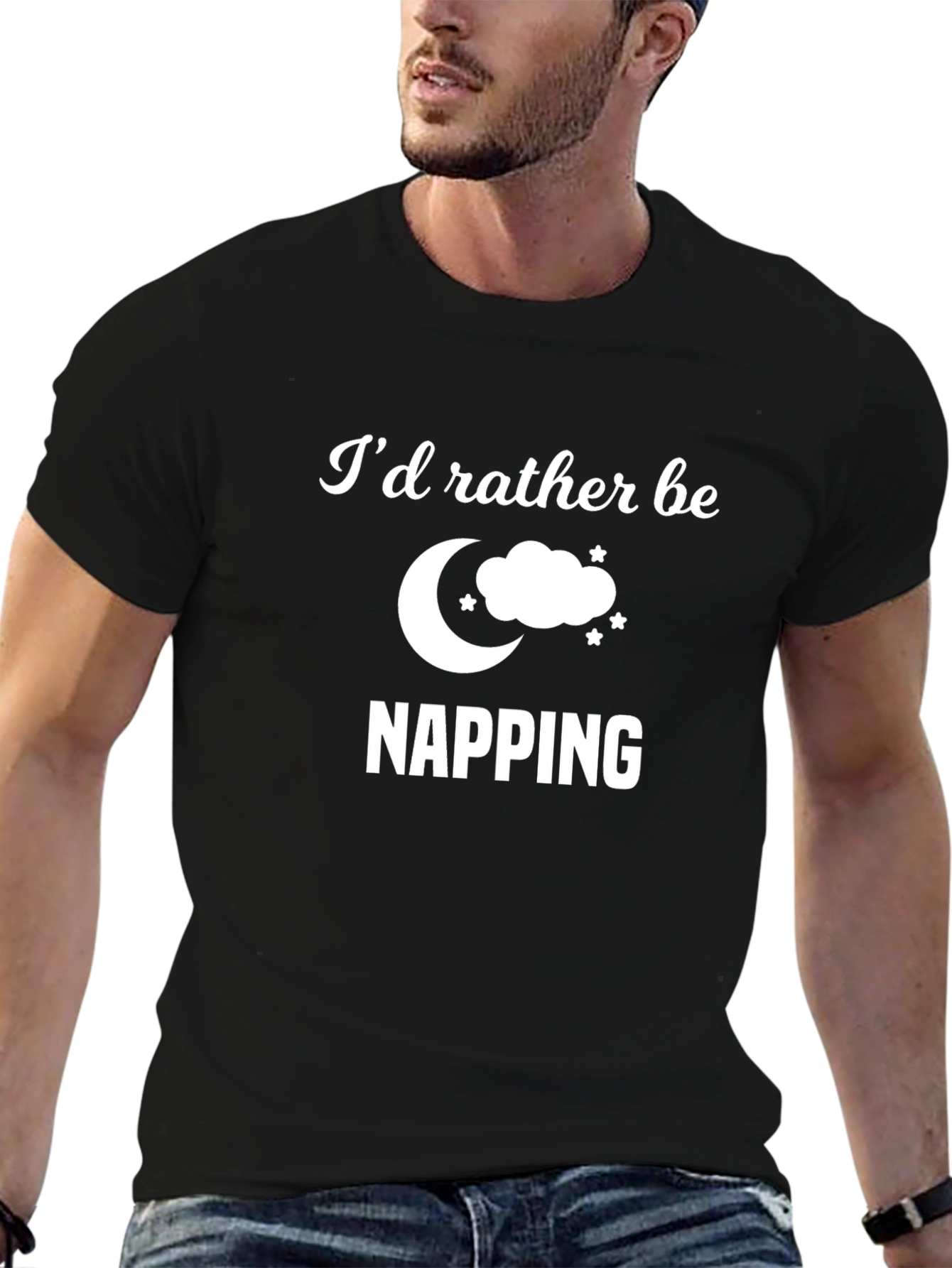 Rather Be Napping T-Shirt - Soft Cotton Tee