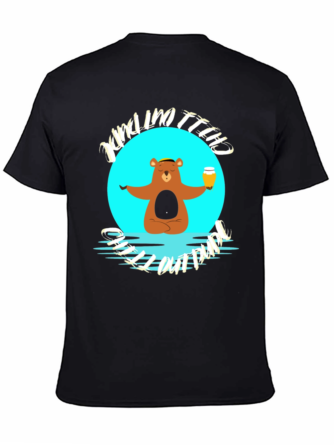 Chill Out Bear Graphic Tee