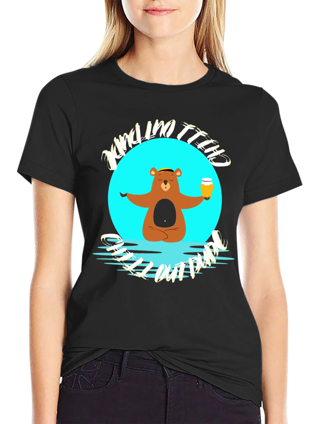 Chill Out Bear Graphic Tee