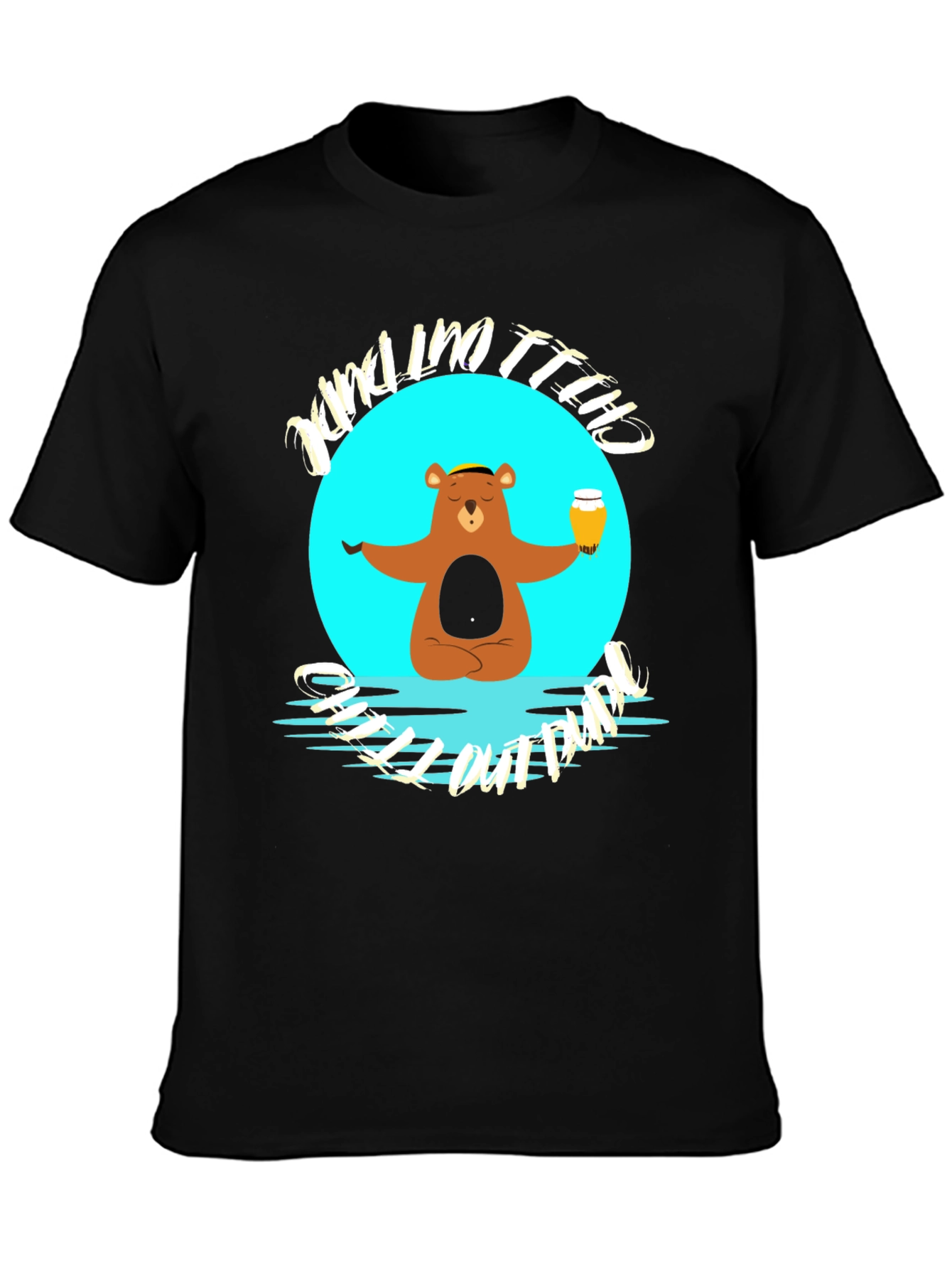 Chill Out Bear Graphic Tee