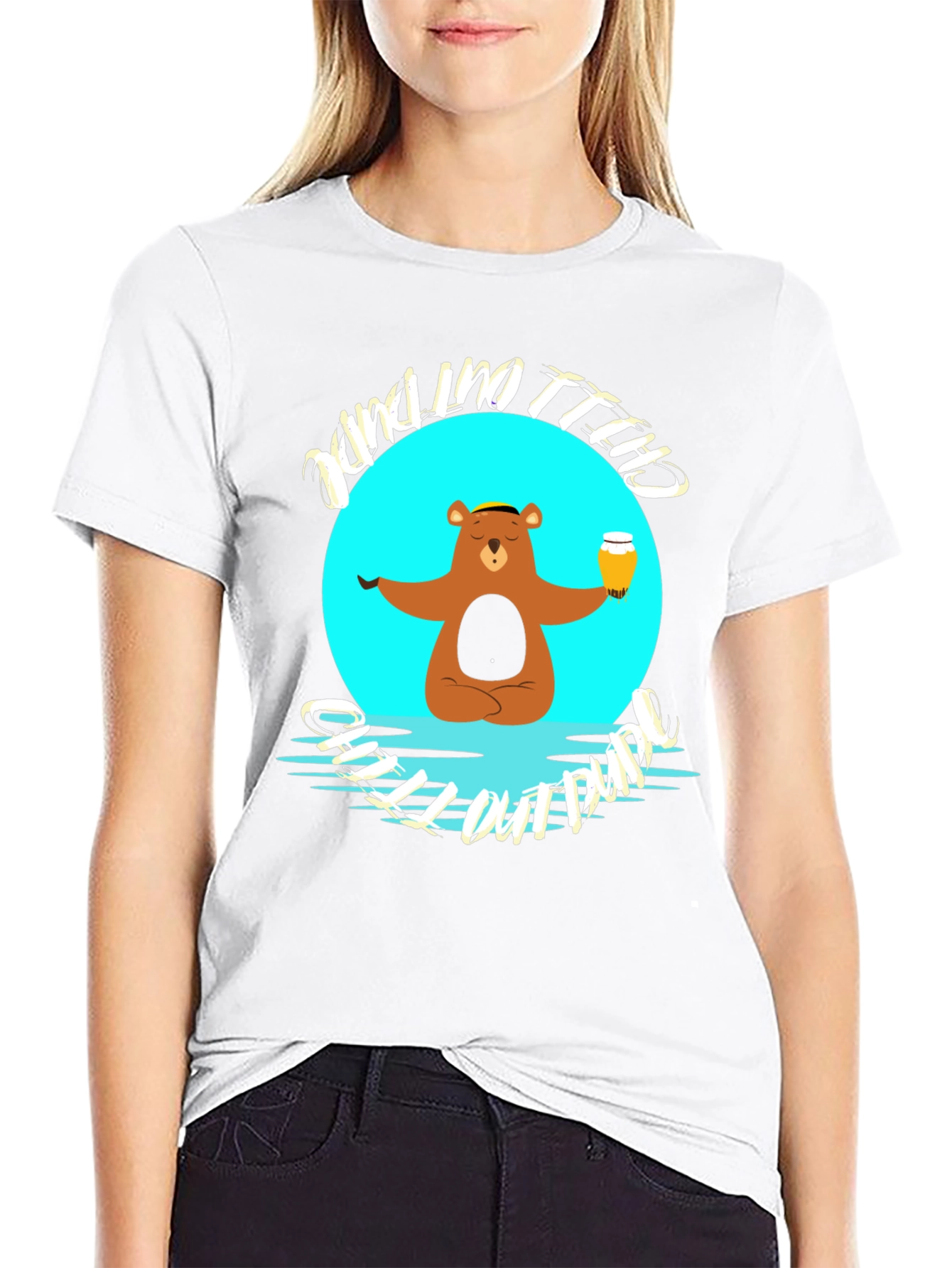Chill Out Bear Graphic Tee