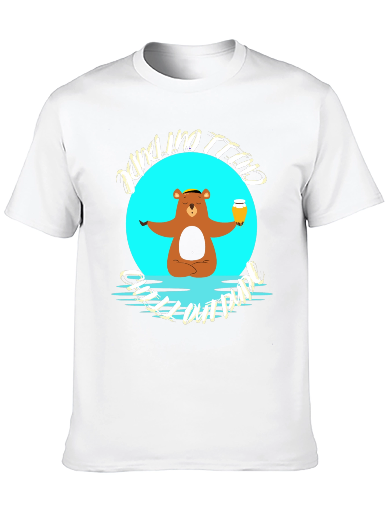 Chill Out Bear Graphic Tee