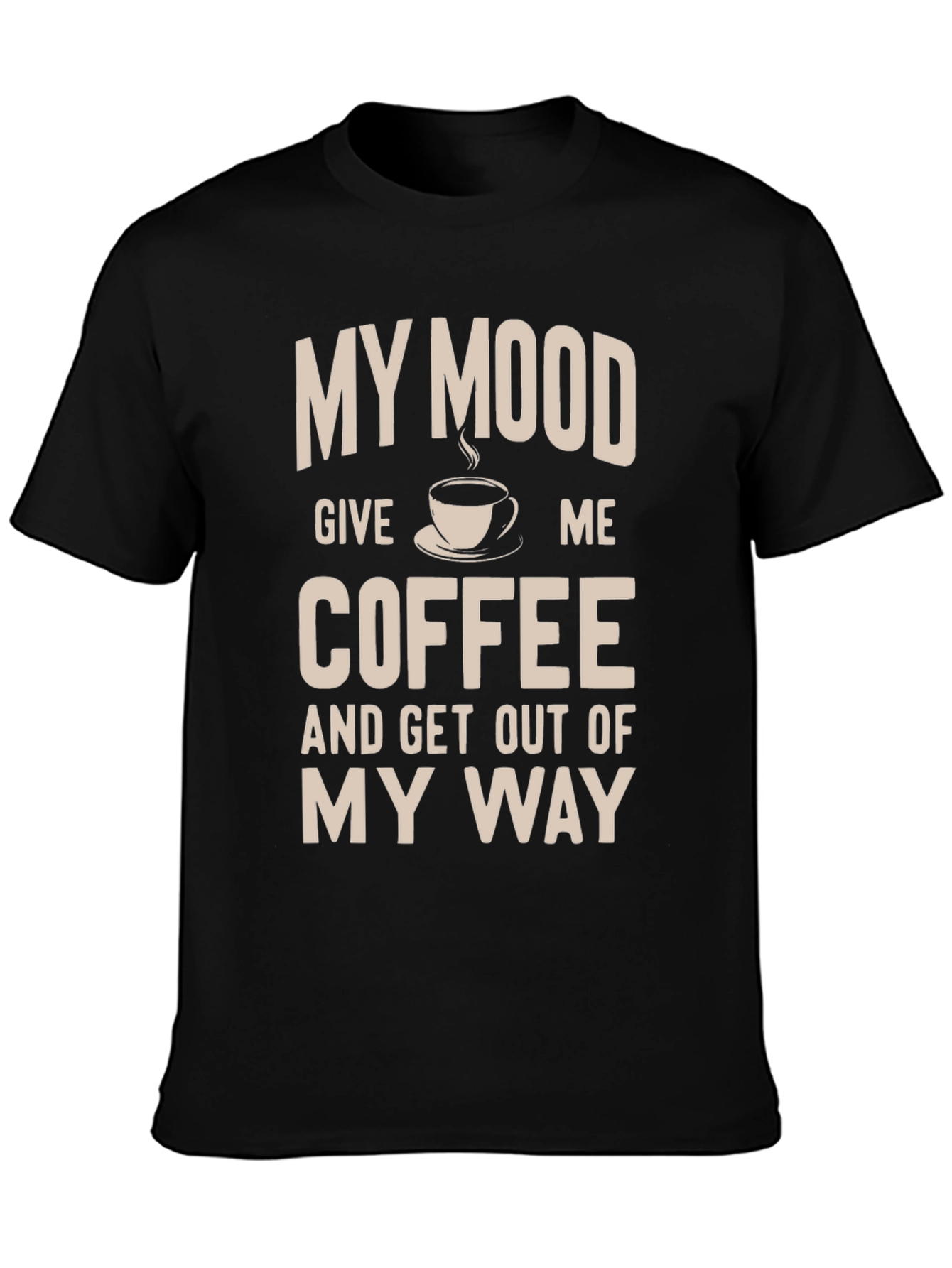 My Mood Coffee Graphic Tee