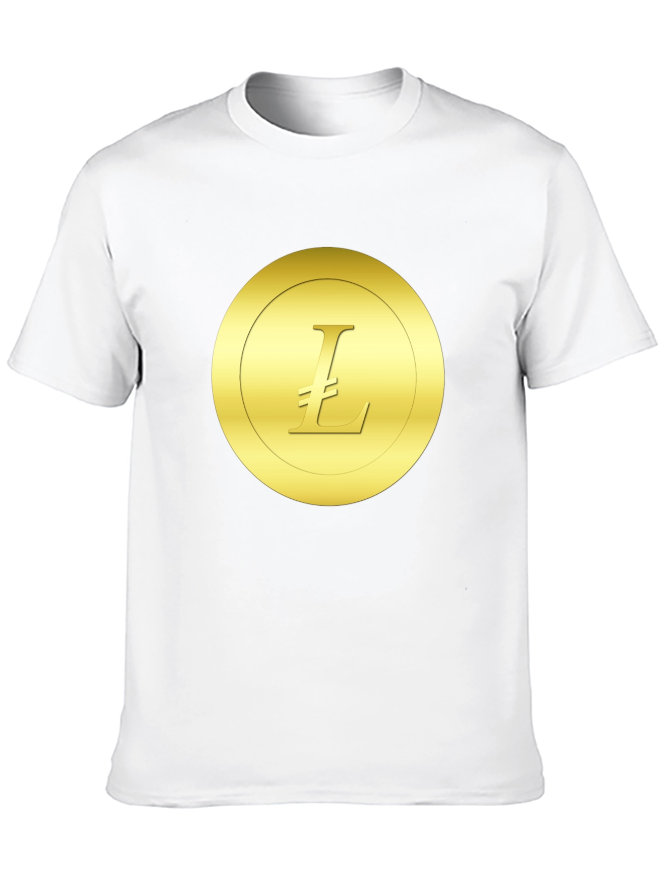 Litecoin Crypto Tee - Black Casual Shirt