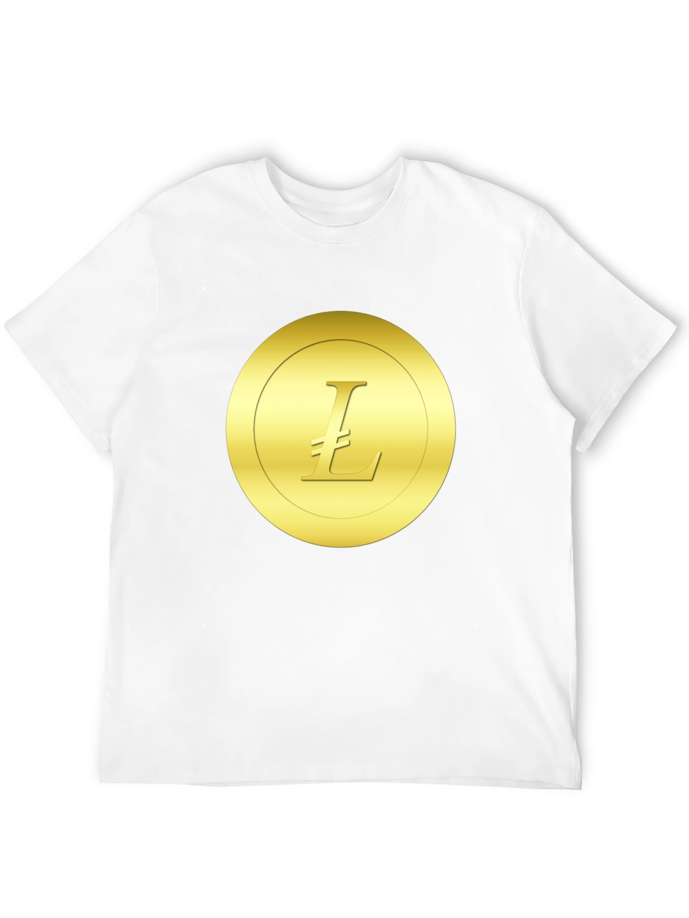 Litecoin Crypto Tee - Black Casual Shirt