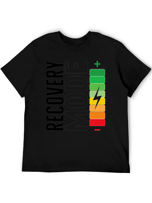 Recovery Mode Charging Battery Graphic T-Shirt
