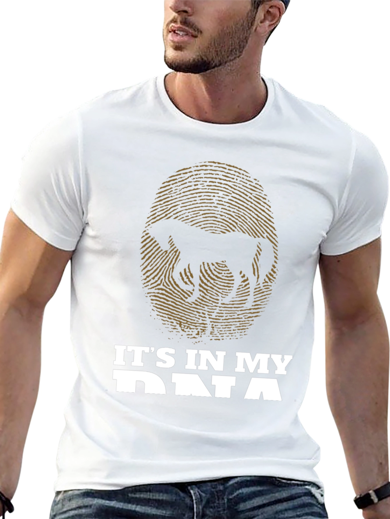 Horse DNA T-Shirt - Equestrian Gift