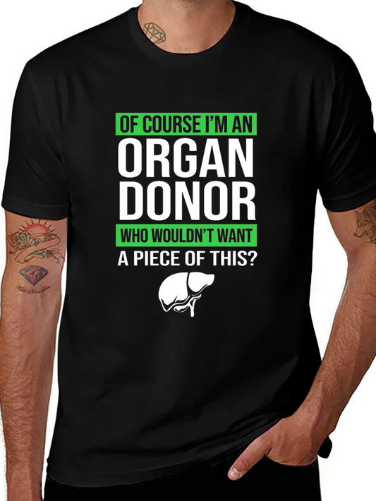 Organ Donor Humor Graphic Tee