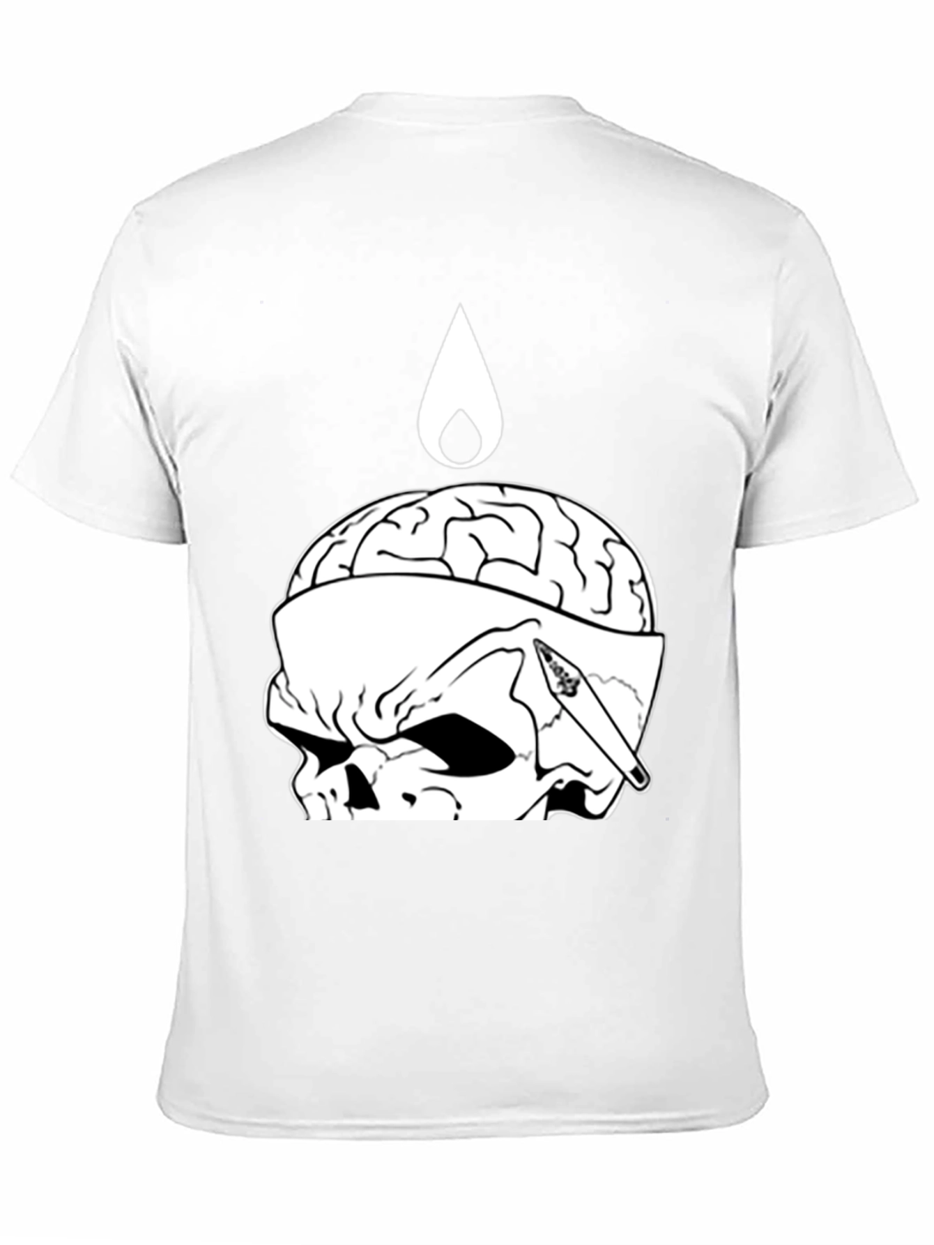 Brain Dead Skull Tee - Graphic Print T-Shirt