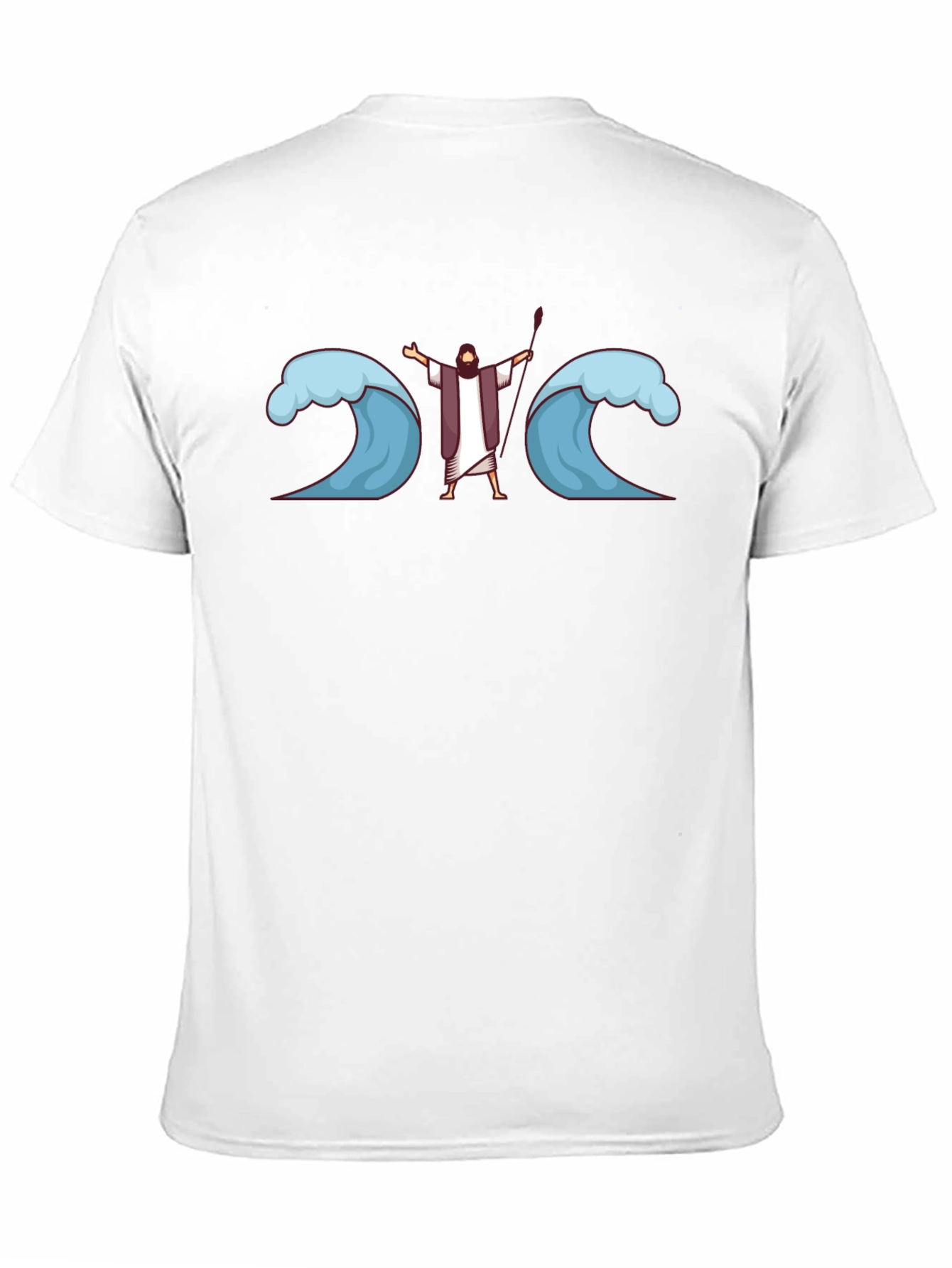 Moses Parting Waters Graphic T-Shirt