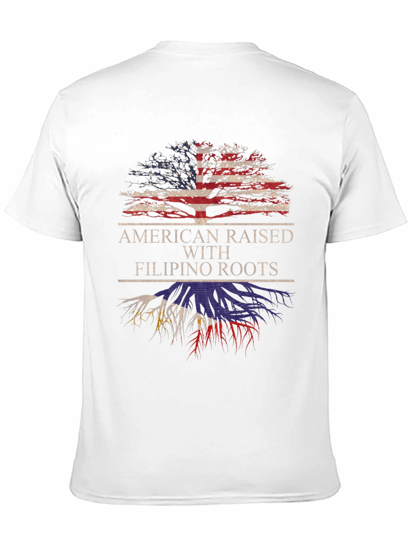 American Raised with Filipino Roots T-Shirt