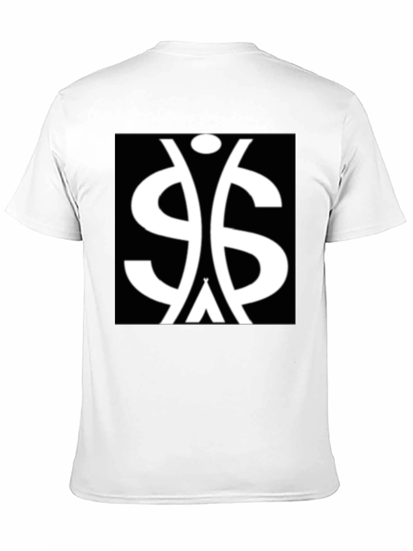 Symbol Graphic Tee - Black Cotton Blend