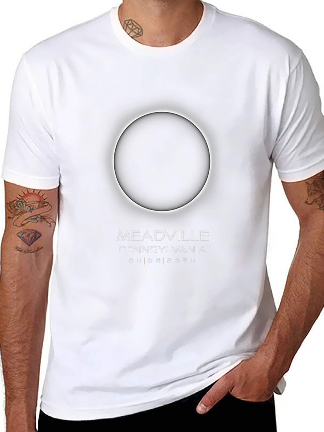 Meadville Eclipse 2024 T-Shirt