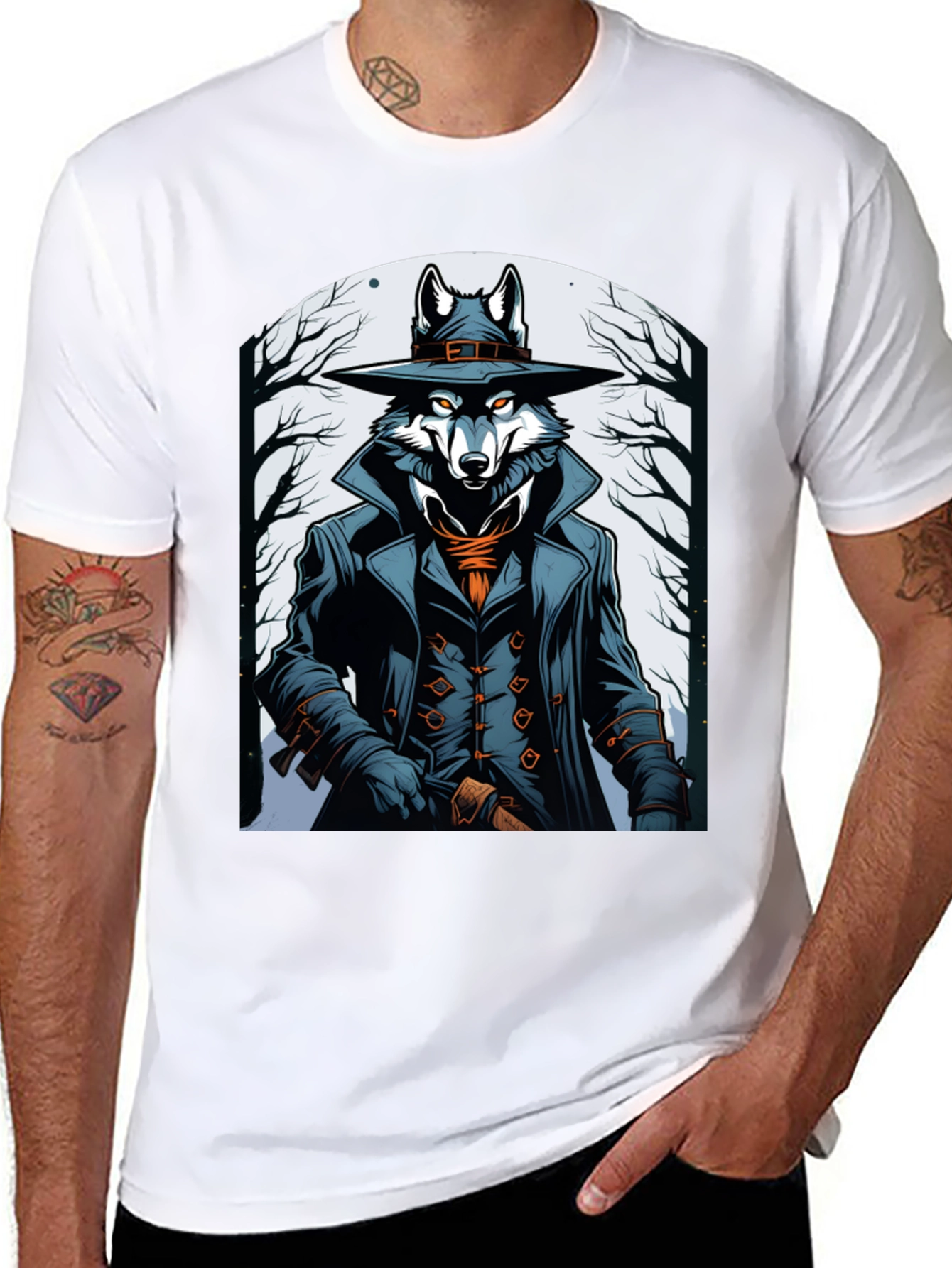 Wolf Hunter Graphic T-Shirt