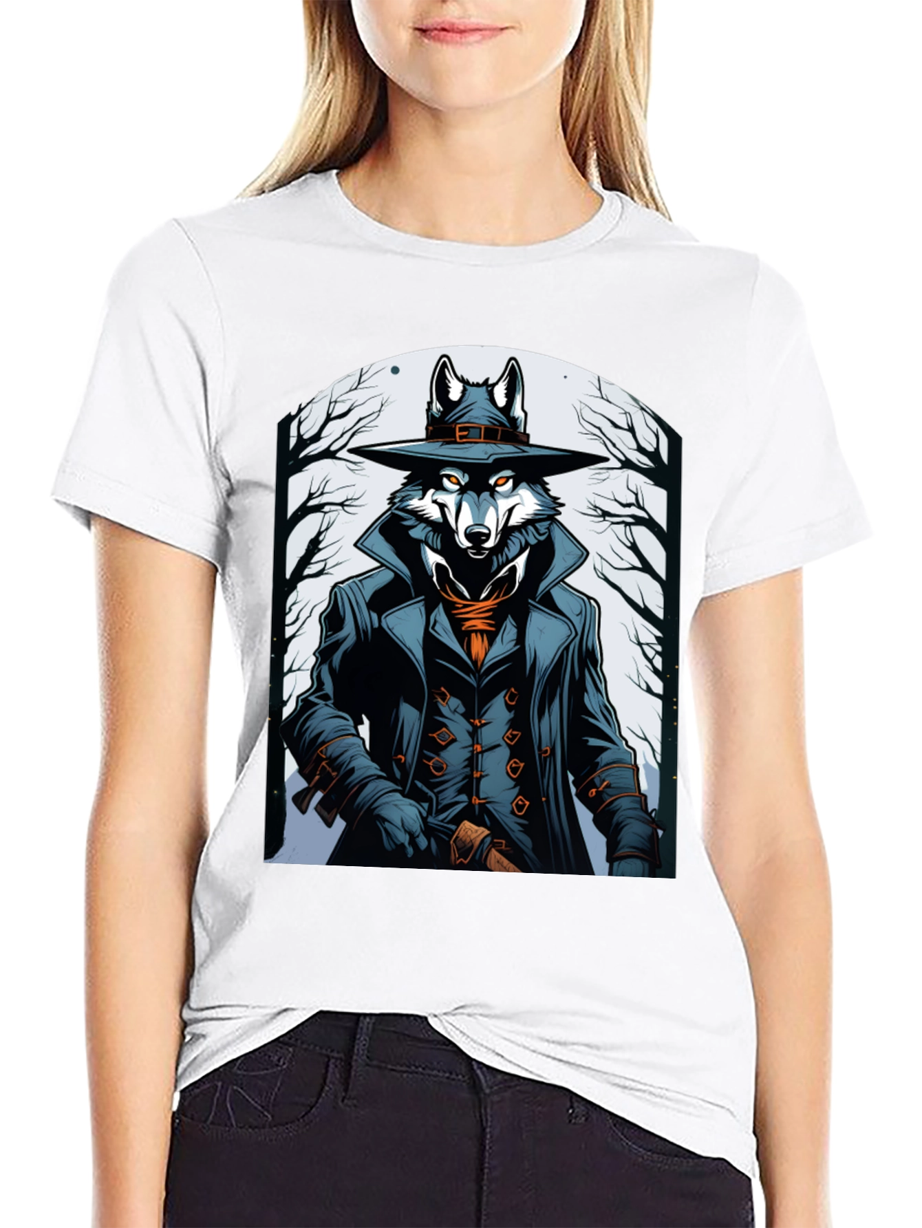 Wolf Hunter Graphic T-Shirt