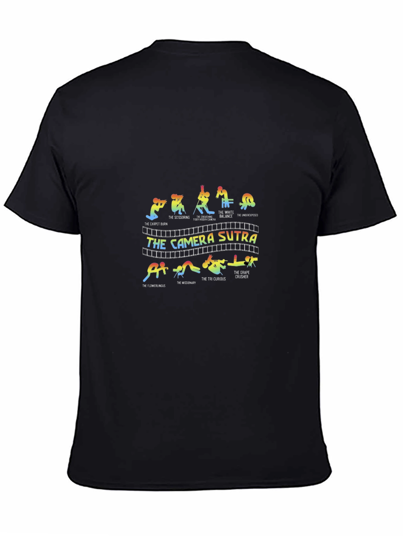 Camera Sutra Graphic Tee - Photographer Humor T-Shirt