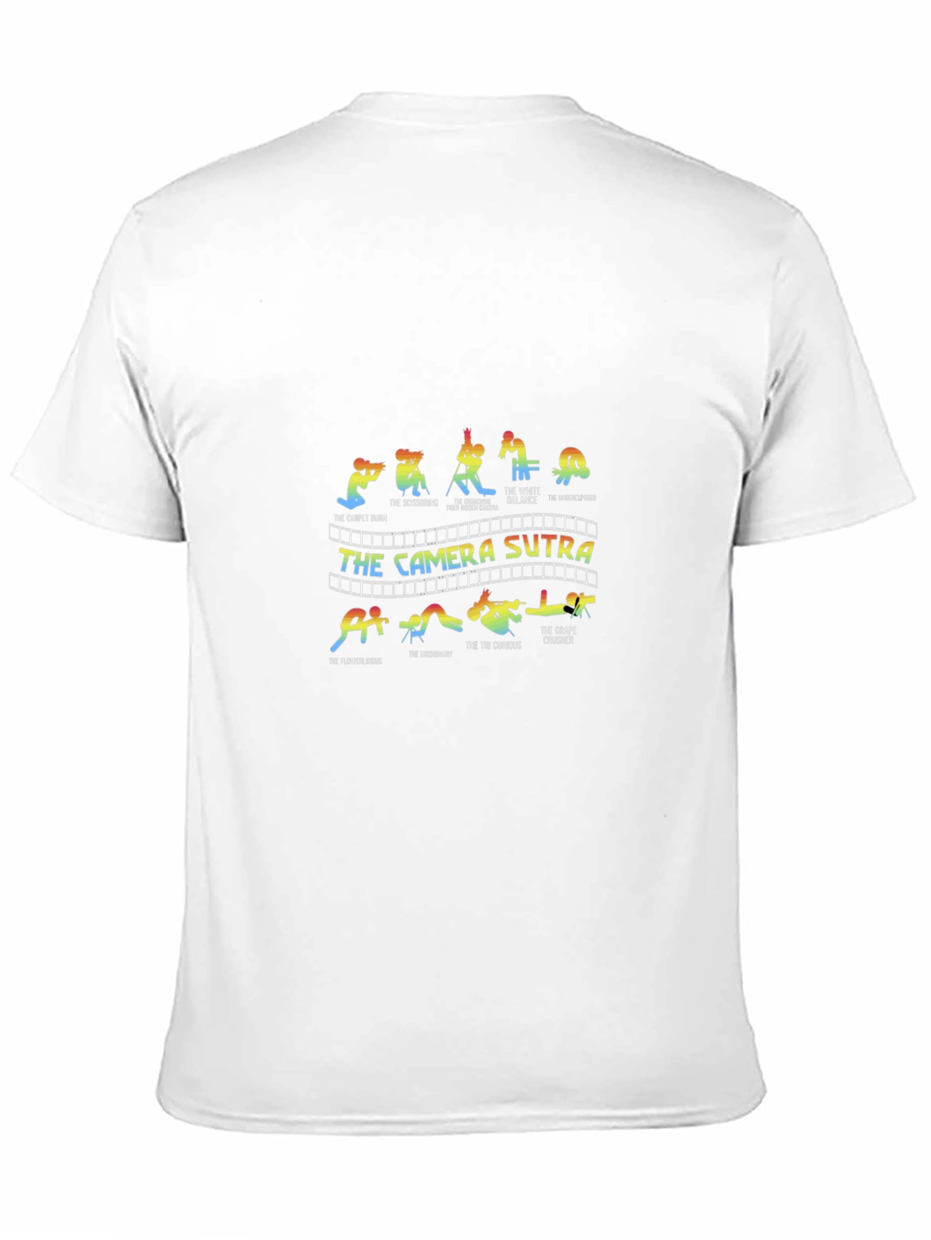 Camera Sutra Graphic Tee - Photographer Humor T-Shirt