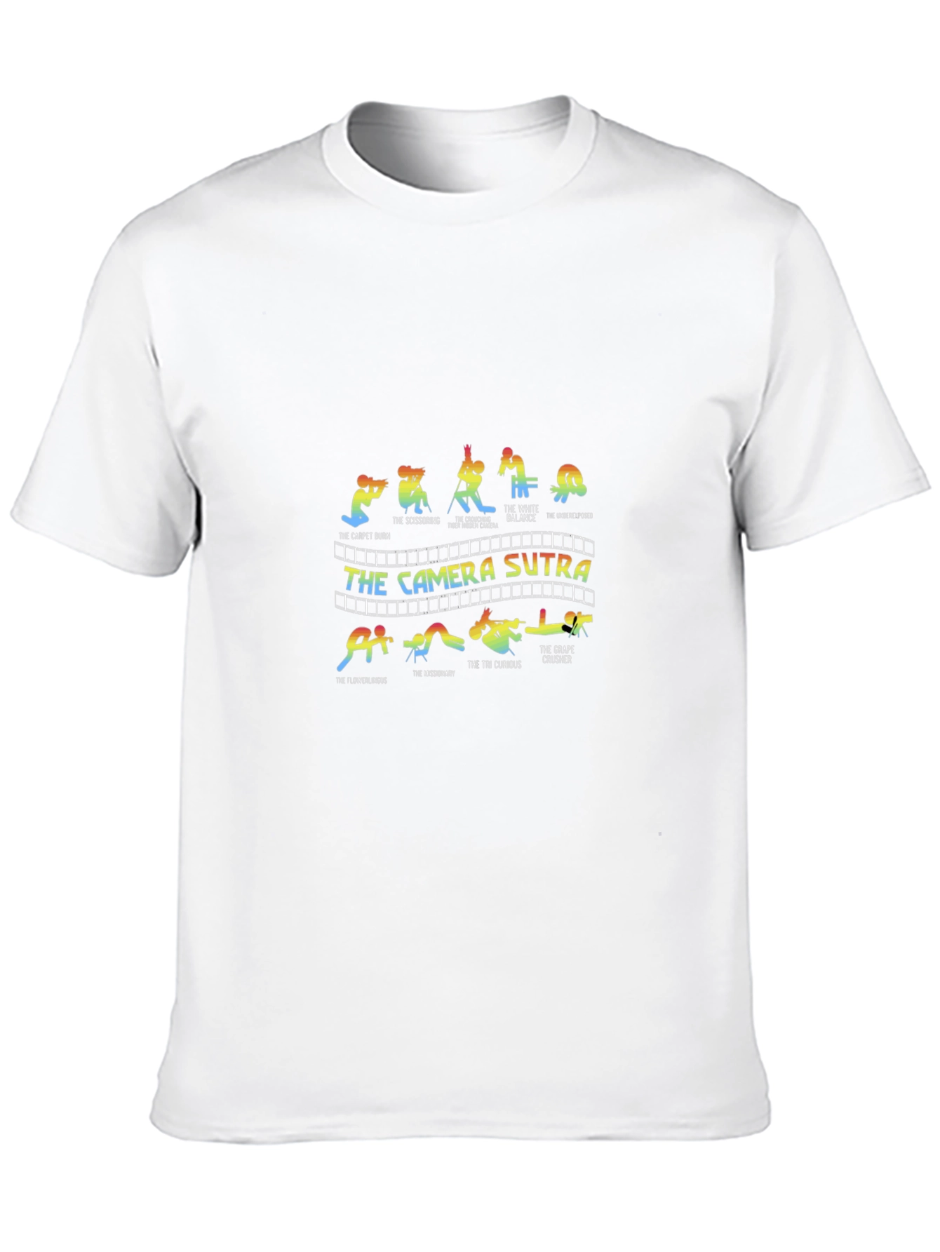 Camera Sutra Graphic Tee - Photographer Humor T-Shirt