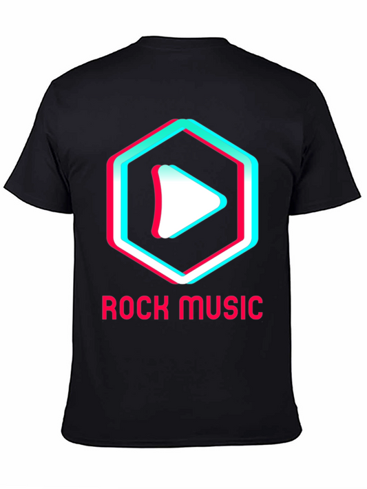 Rock Music Graphic Tee - Modern Style