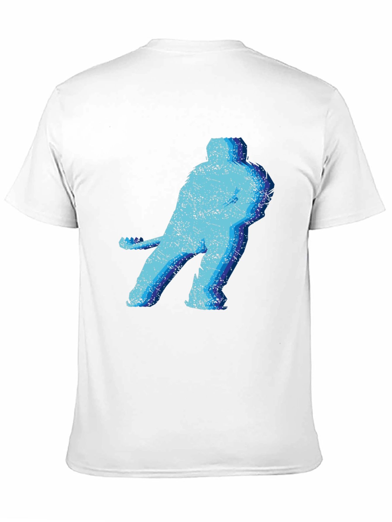 Retro Hockey Player Graphic Tee