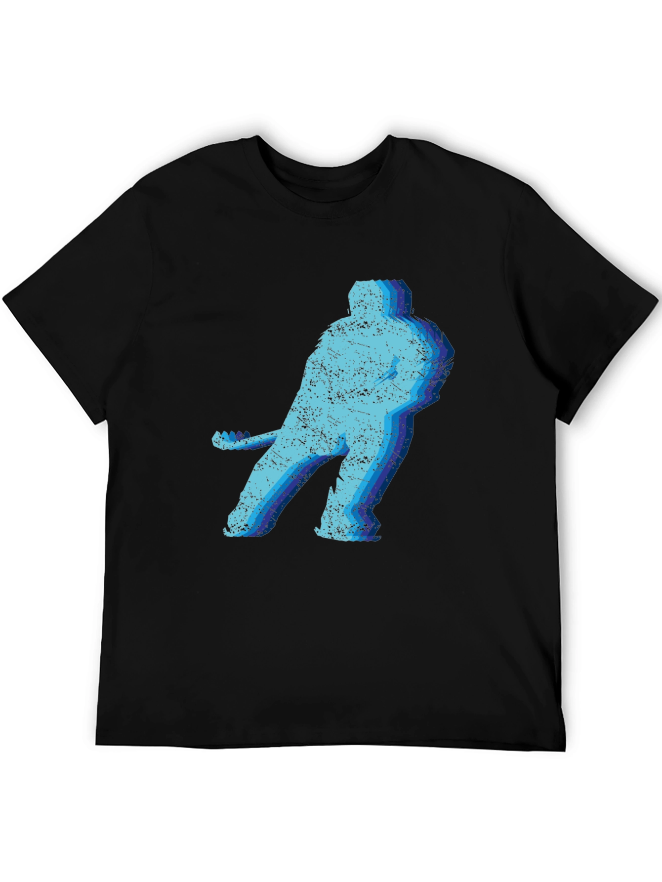 Retro Hockey Player Graphic Tee