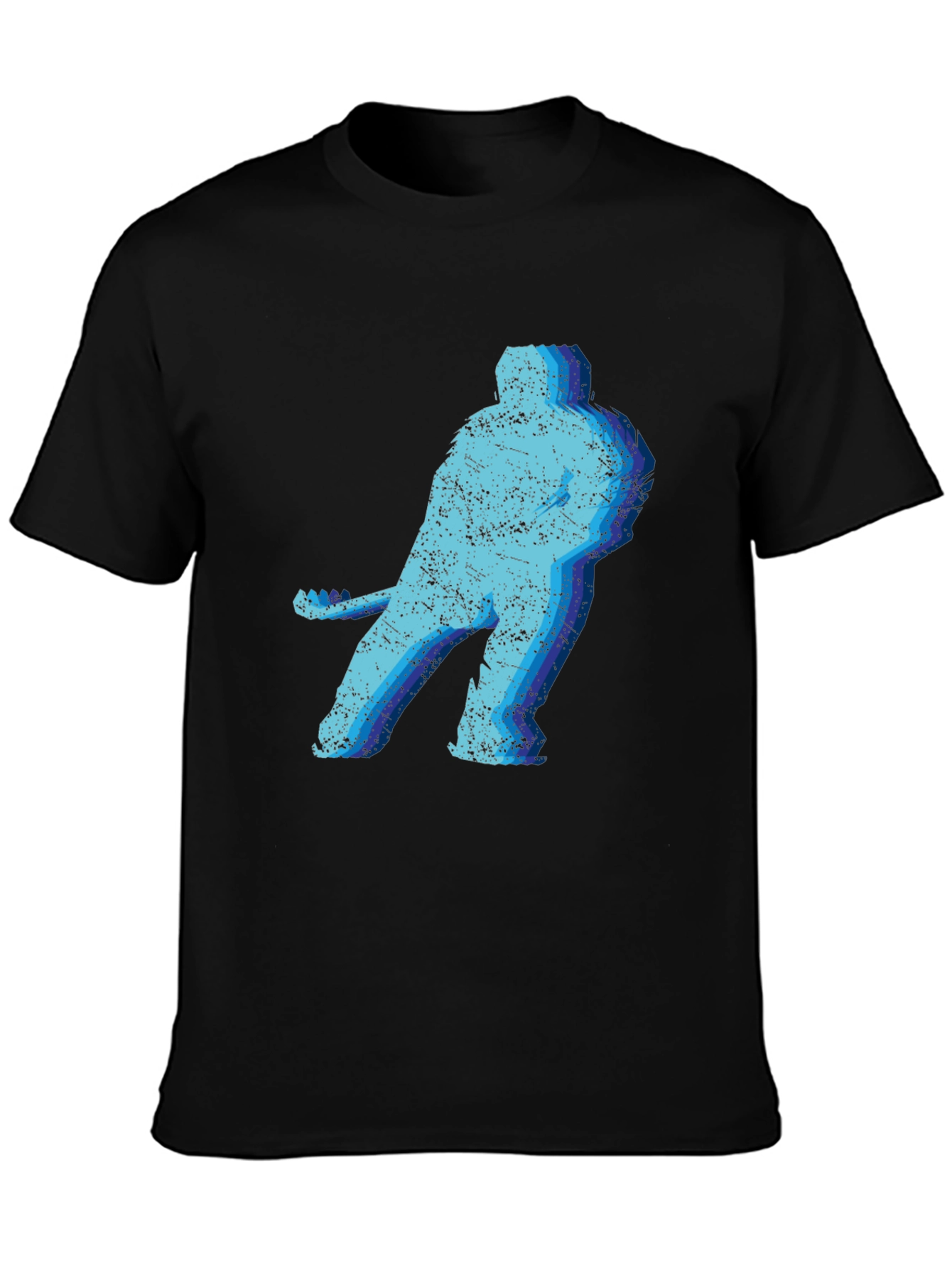 Retro Hockey Player Graphic Tee