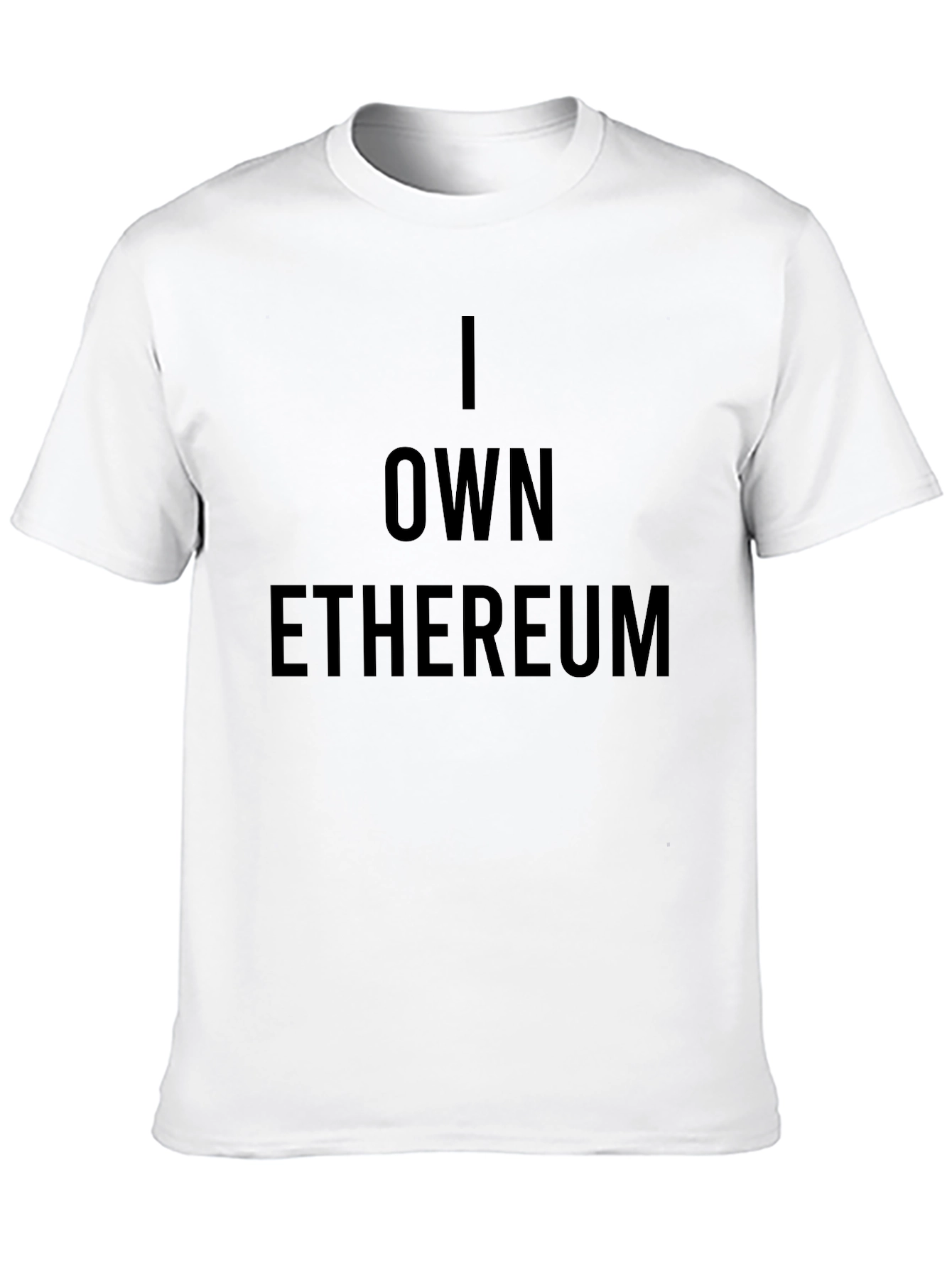I Own Ethereum Black T-Shirt